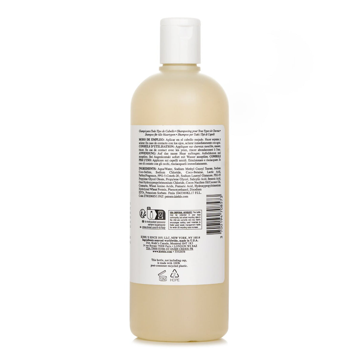 Kiehl's Amino Acid Shampoo (For All Hair Types)  500ml/16.9oz