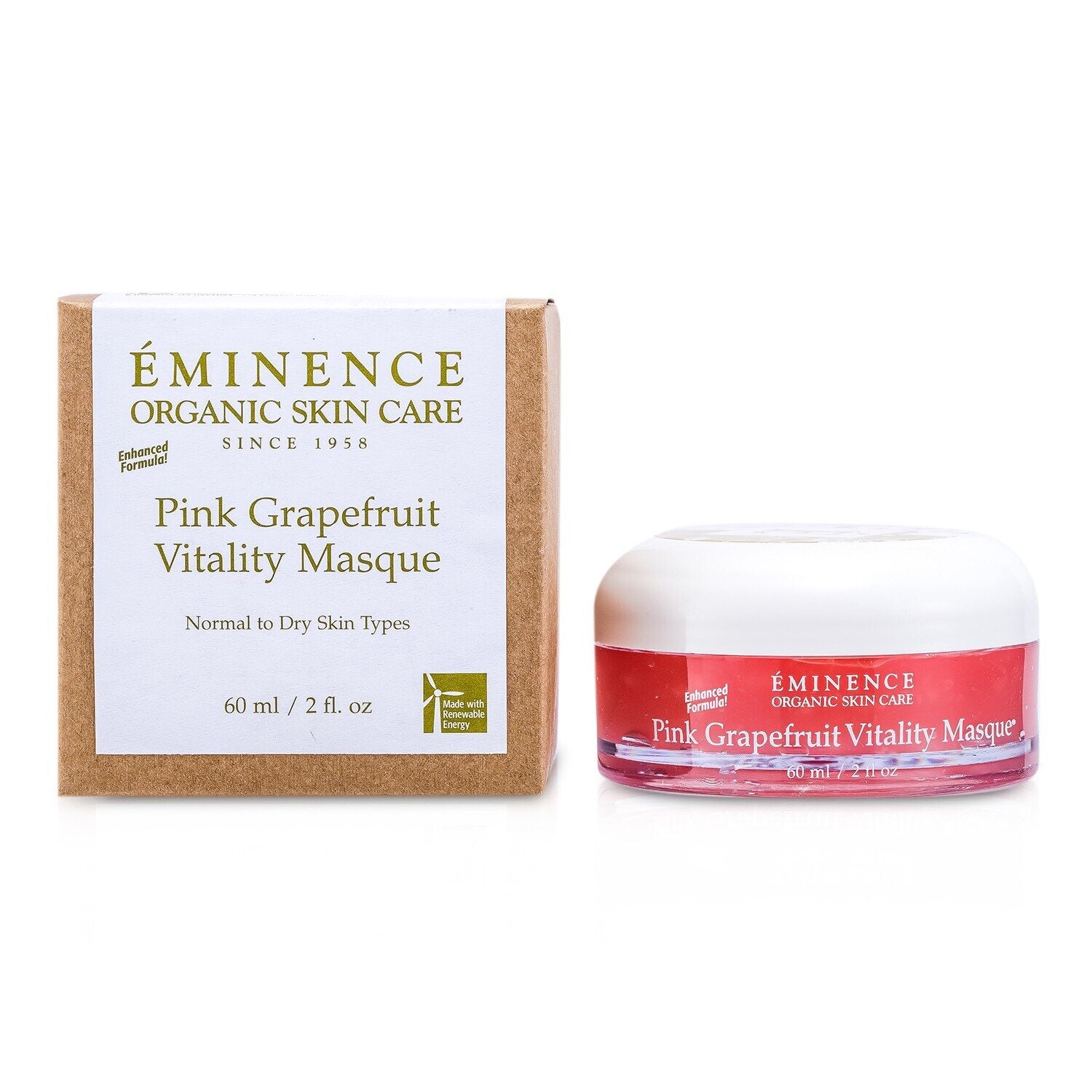 Eminence Pink Grapefruit Vitality Masque - For Normal to Dry Skin  60ml/2oz