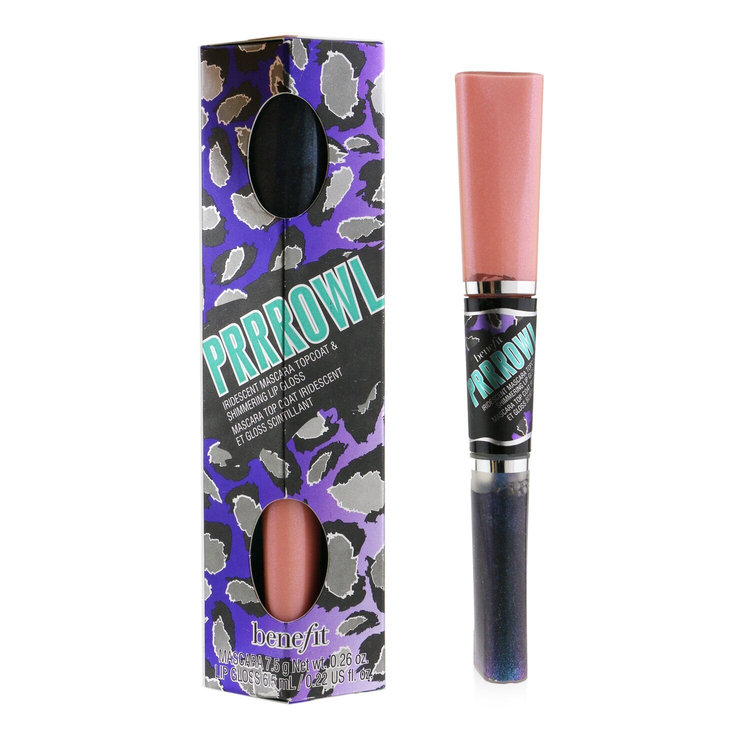 Benefit Prrrowl Iridescent Mascara Topcoat & Shimmering Lip Gloss  -