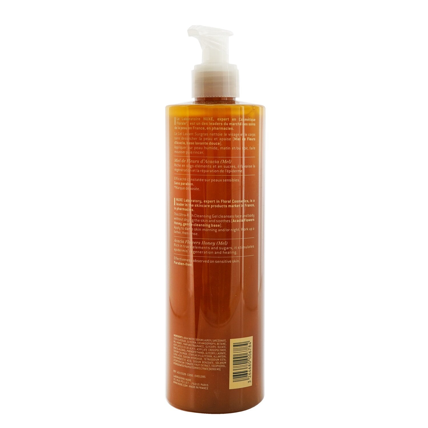 Nuxe Reve De Miel Face & Body Ultra-Rich Cleansing Gel (Dry & Sensitive Skin)  4