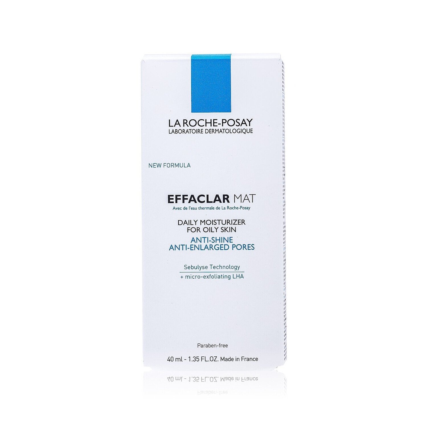 La Roche Posay Effaclar Mat Daily Moisturizer (New Formula, For Oily Skin) 40ml/