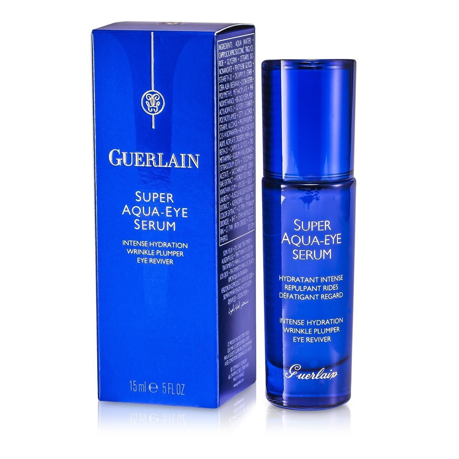 Guerlain Super Aqua Eye Serum - Intense Hydration Wrinkle Plumper Eye Reviver 15