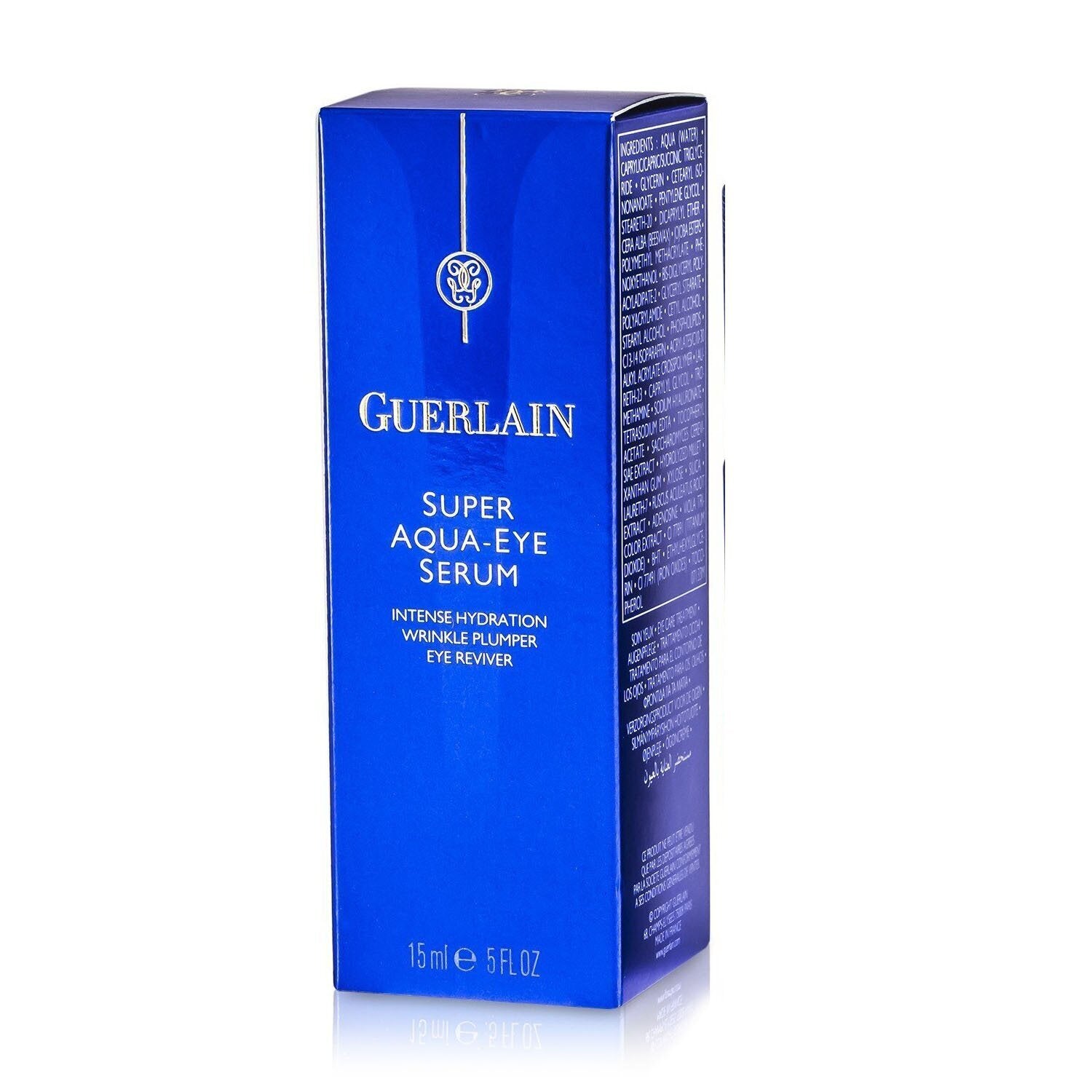 Guerlain Super Aqua Eye Serum - Intense Hydration Wrinkle Plumper Eye Reviver 15