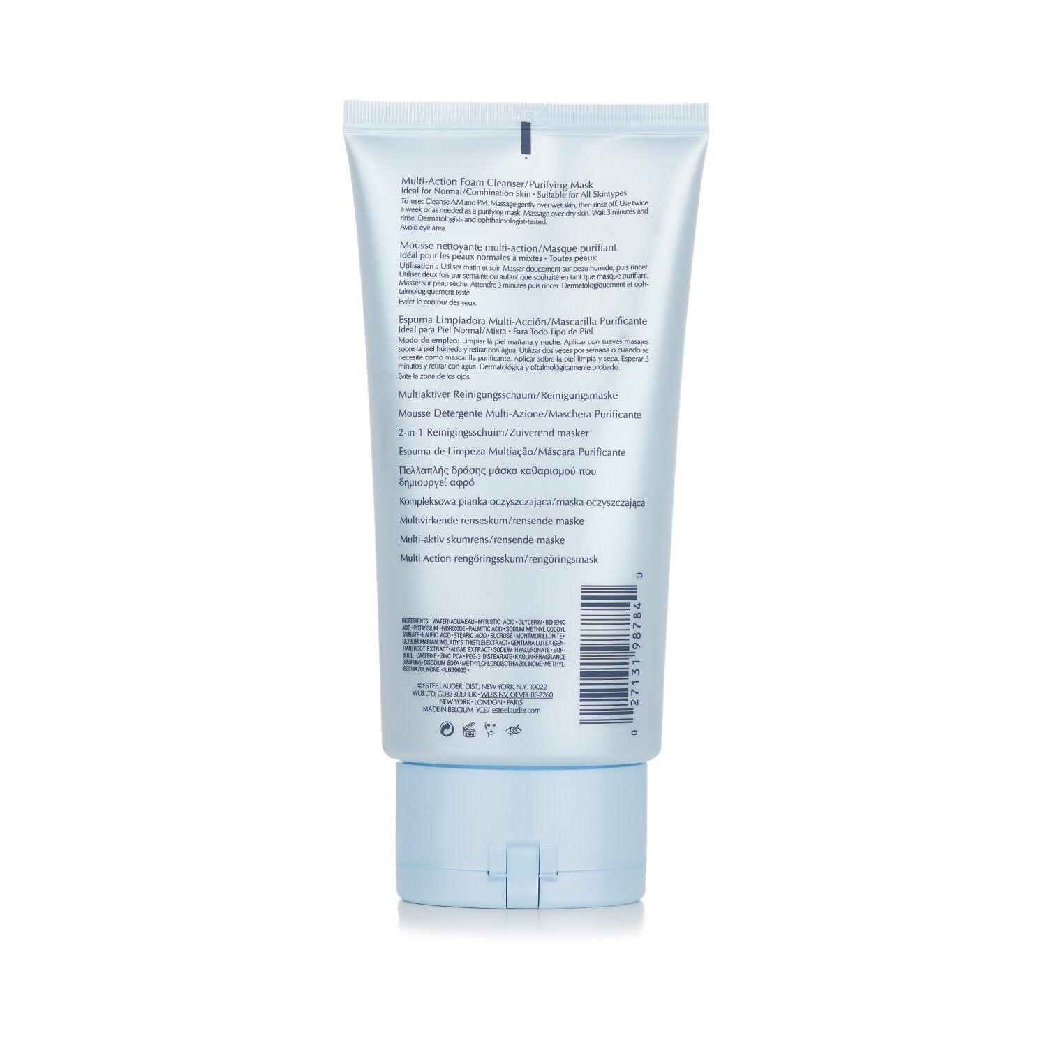 Estee Lauder Perfectly Clean Multi-Action Foam Cleanser/ Purifying Mask 150ml/5o