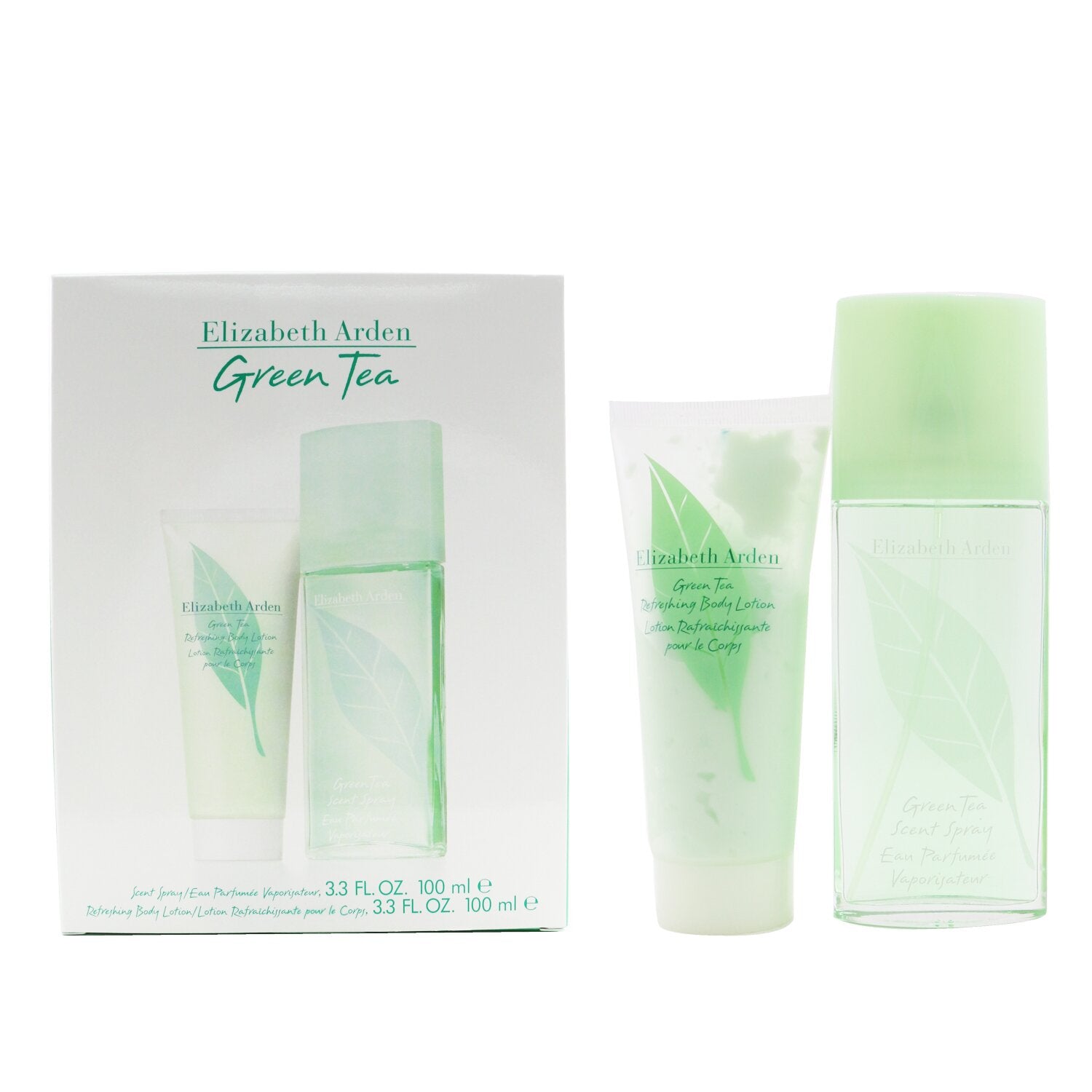 Elizabeth Arden Green Tea Coffret: Eau Parfumee Spray 100ml/3.3oz + Refreshing B
