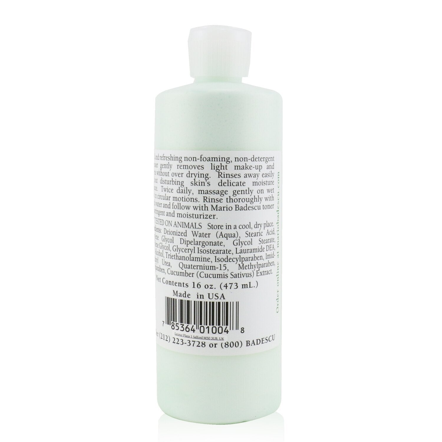 Mario Badescu Cucumber Cream Soap - For All Skin Types 472ml/16oz