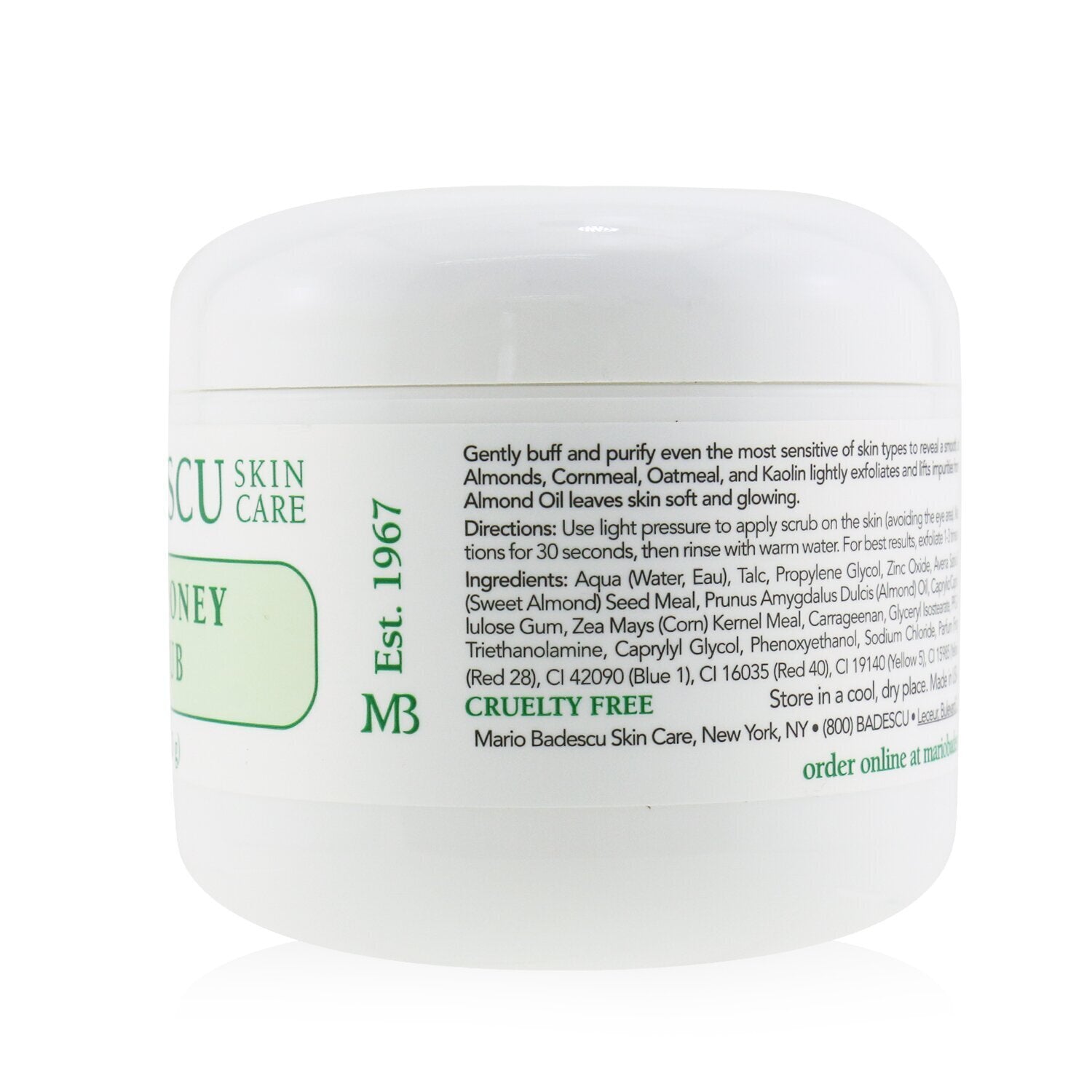 Mario Badescu Almond & Honey Non-Abrasive Face Scrub - For All Skin Types 118ml/