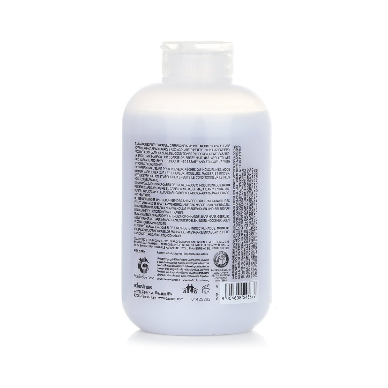 Davines Love Shampoo (Lovely Smoothing Shampoo For Coarse or Frizzy Hair) 250ml/