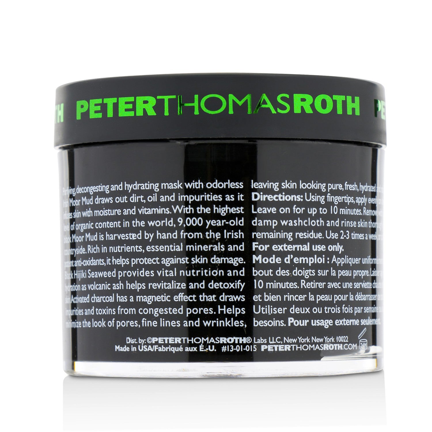 Peter Thomas Roth Irish Moor Mud Purifying Black Mask  150ml/5oz