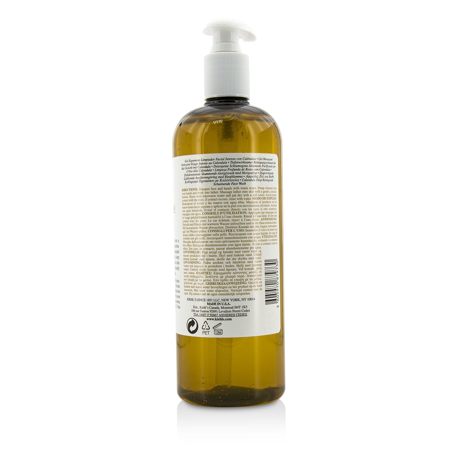 Kiehl's Calendula Deep Cleansing Foaming Face Wash  500ml/16.9oz