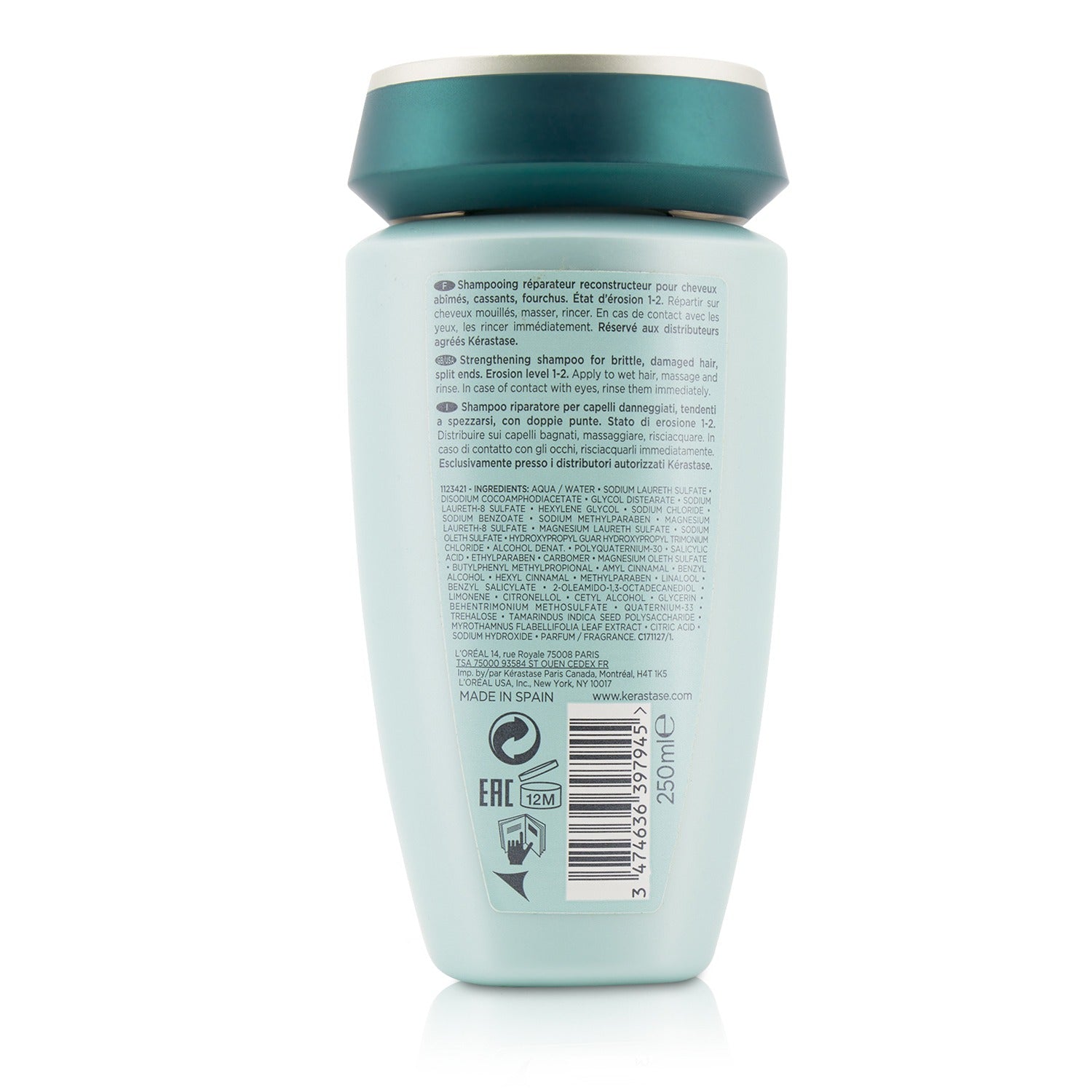 Kerastase Resistance Bain Force Architecte Strengthening Shampoo (For Brittle, D