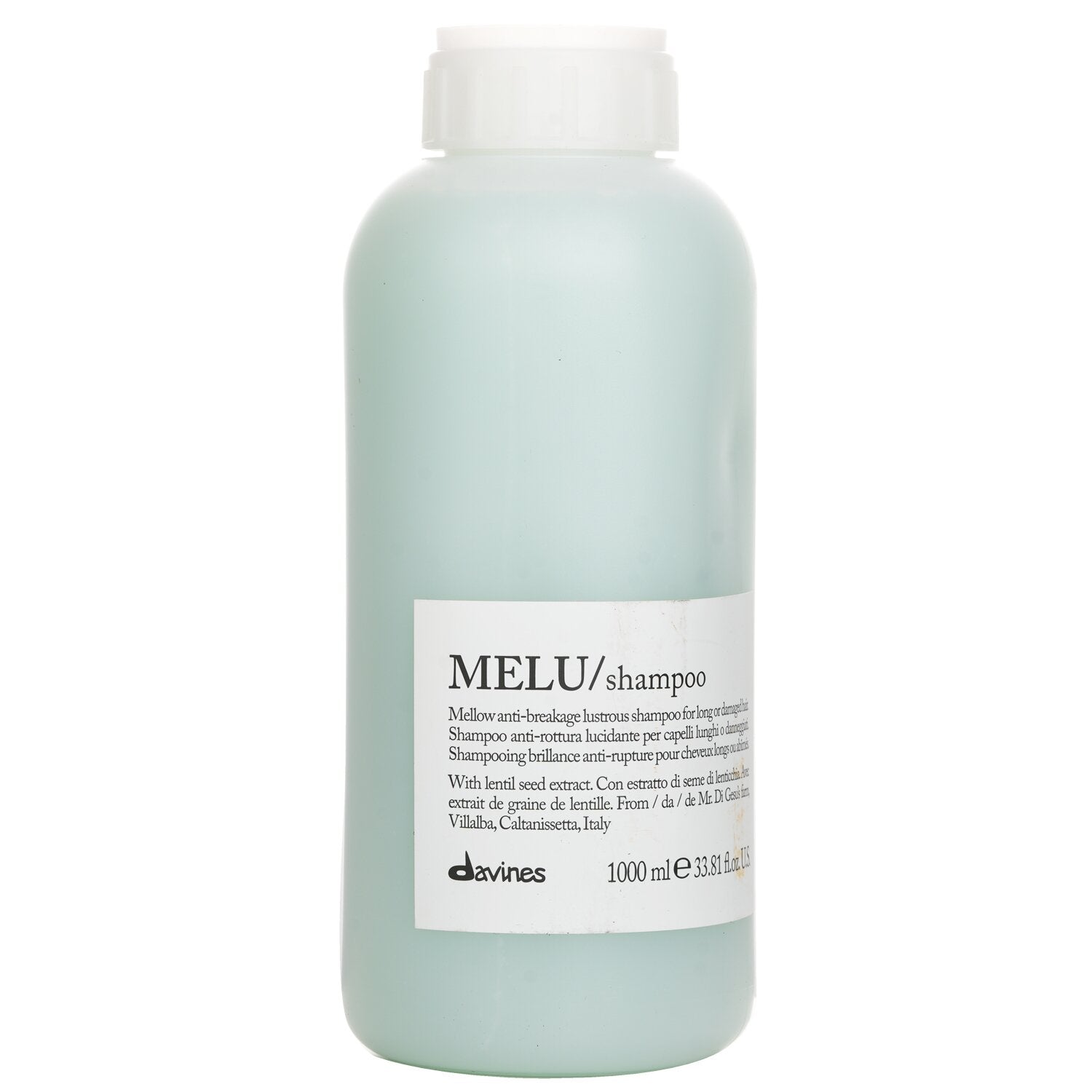 Davines Melu Shampoo Mellow Anti-Breakage Lustrous Shampoo (For Long or Damaged