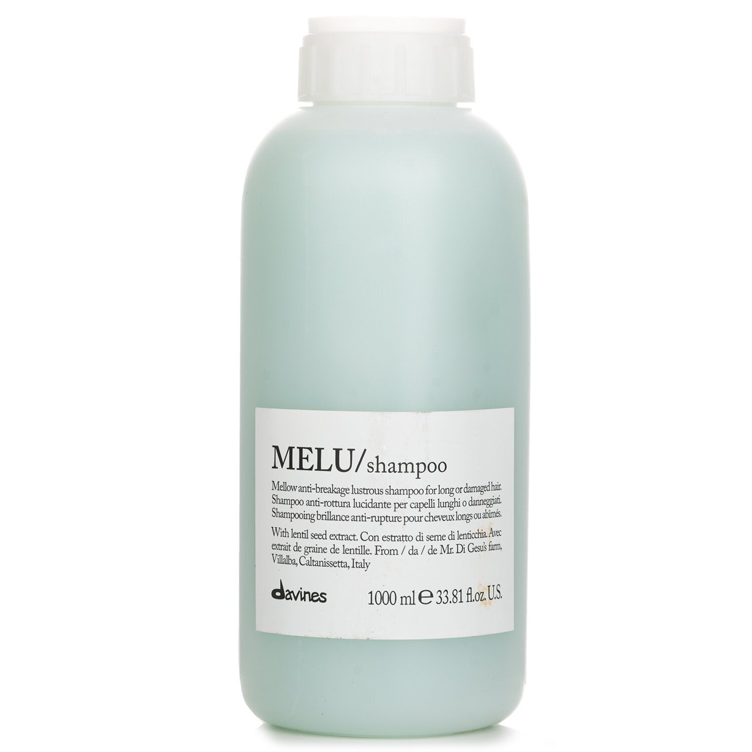 Davines Melu Shampoo Mellow Anti-Breakage Lustrous Shampoo (For Long or Damaged