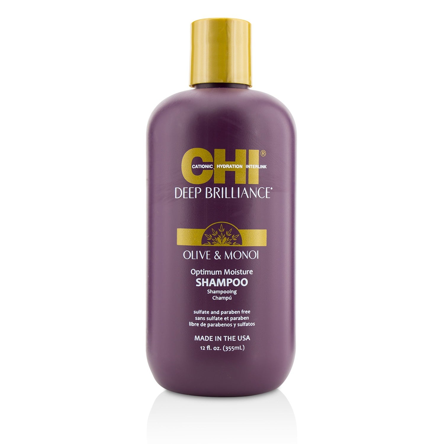 CHI Deep Brilliance Olive &amp; Monoi Optimum Moisture Shampoo 355ml/12oz