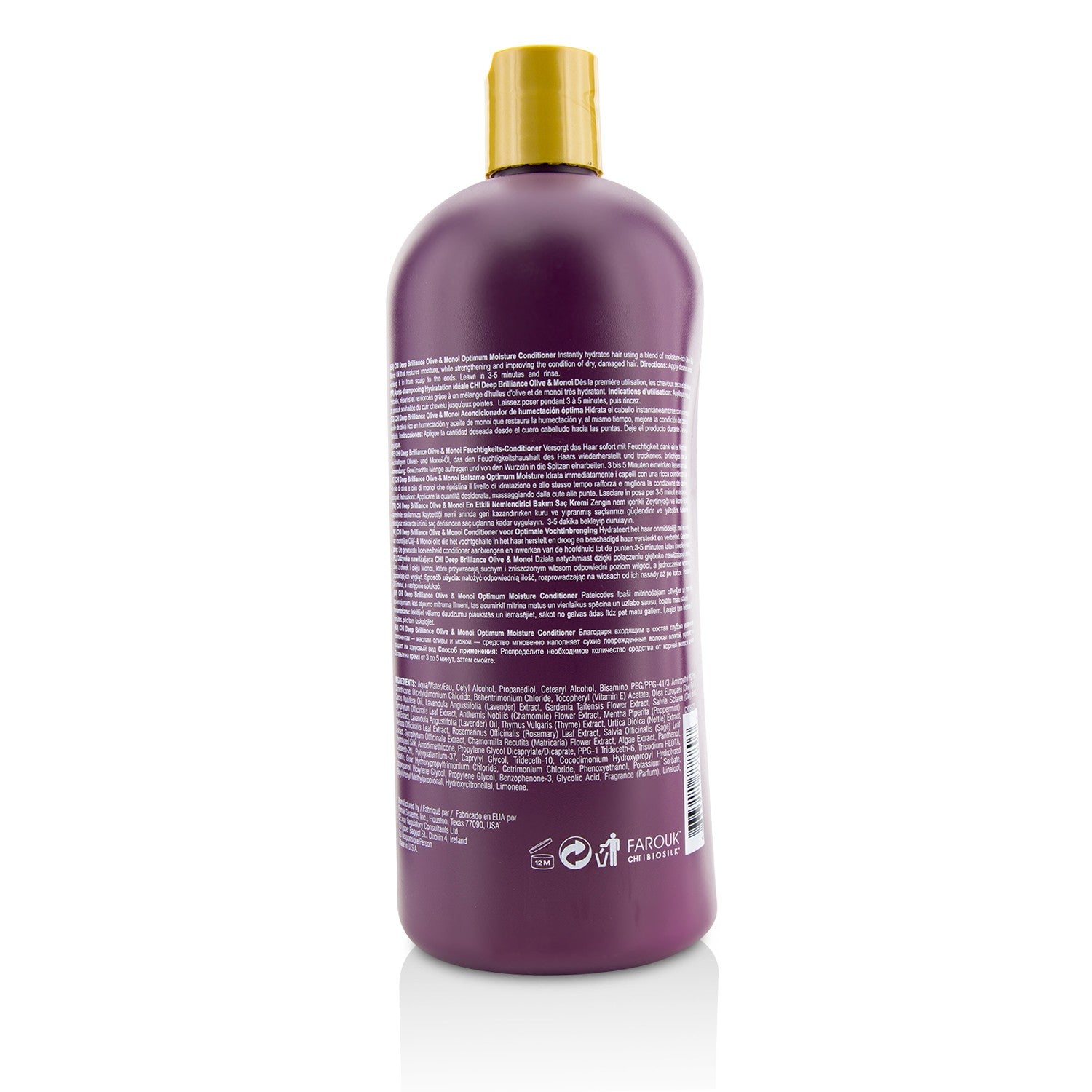 CHI Deep Brilliance Olive &amp; Monoi Optimum Moisture Conditioner 946ml/32oz