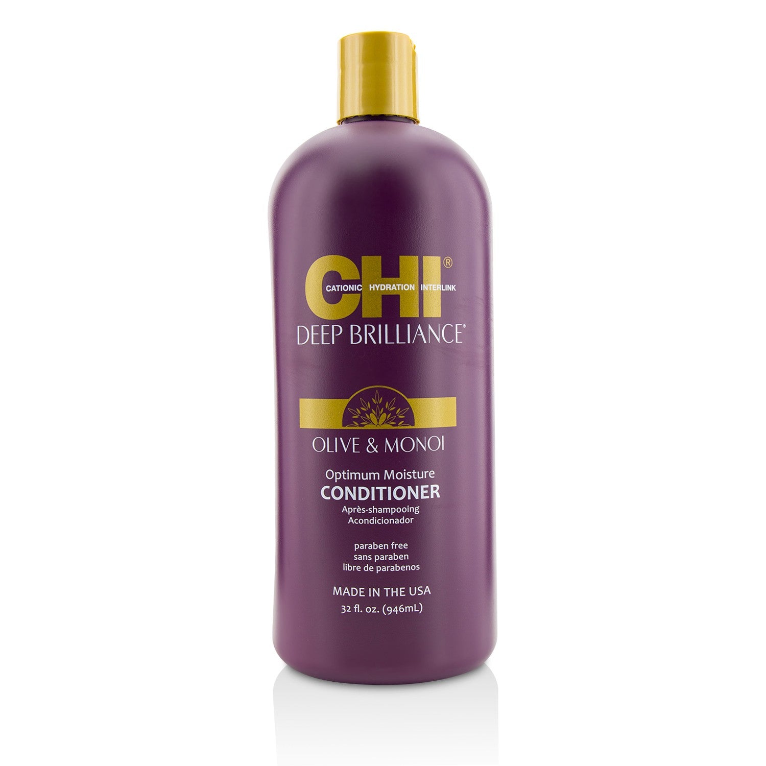 CHI Deep Brilliance Olive &amp; Monoi Optimum Moisture Conditioner 946ml/32oz