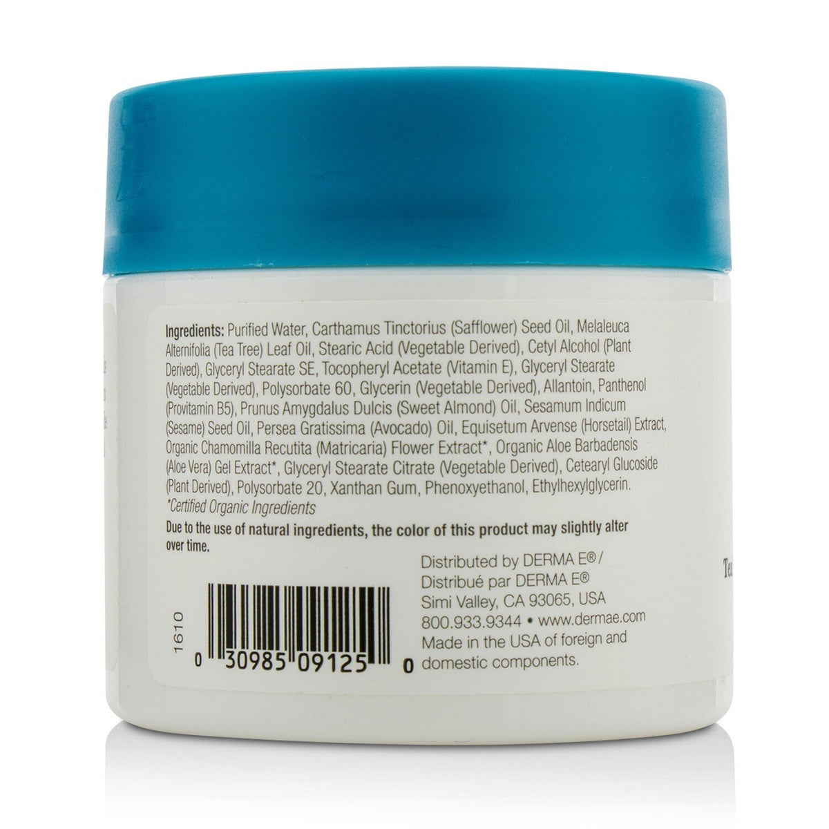 Derma E Therapeutic Tea Tree &amp; Vitamin E Antiseptic Cream  113g/4oz