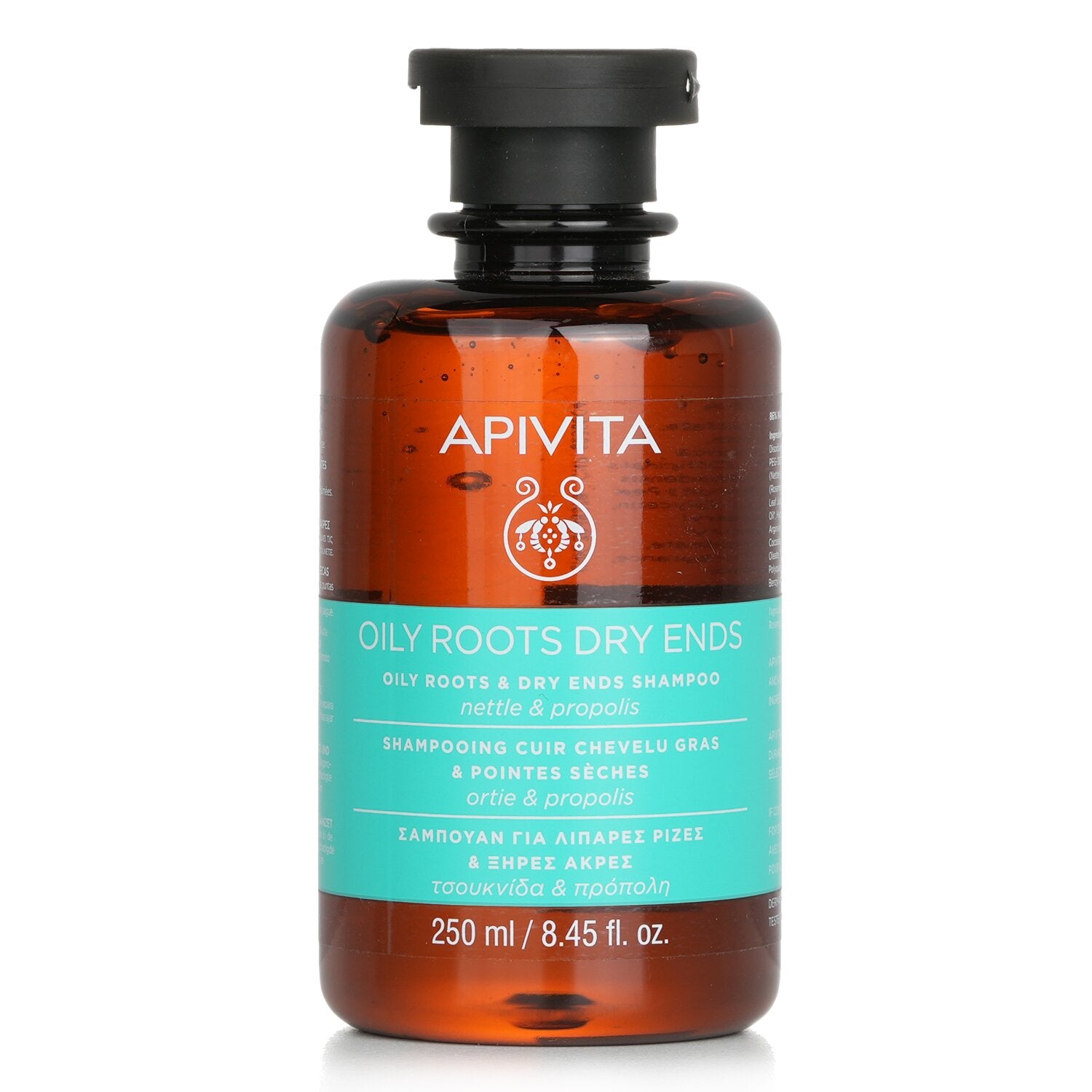 Apivita Oily Roots & Dry Ends Shampoo with Nettle & Propolis  250ml/8.45oz