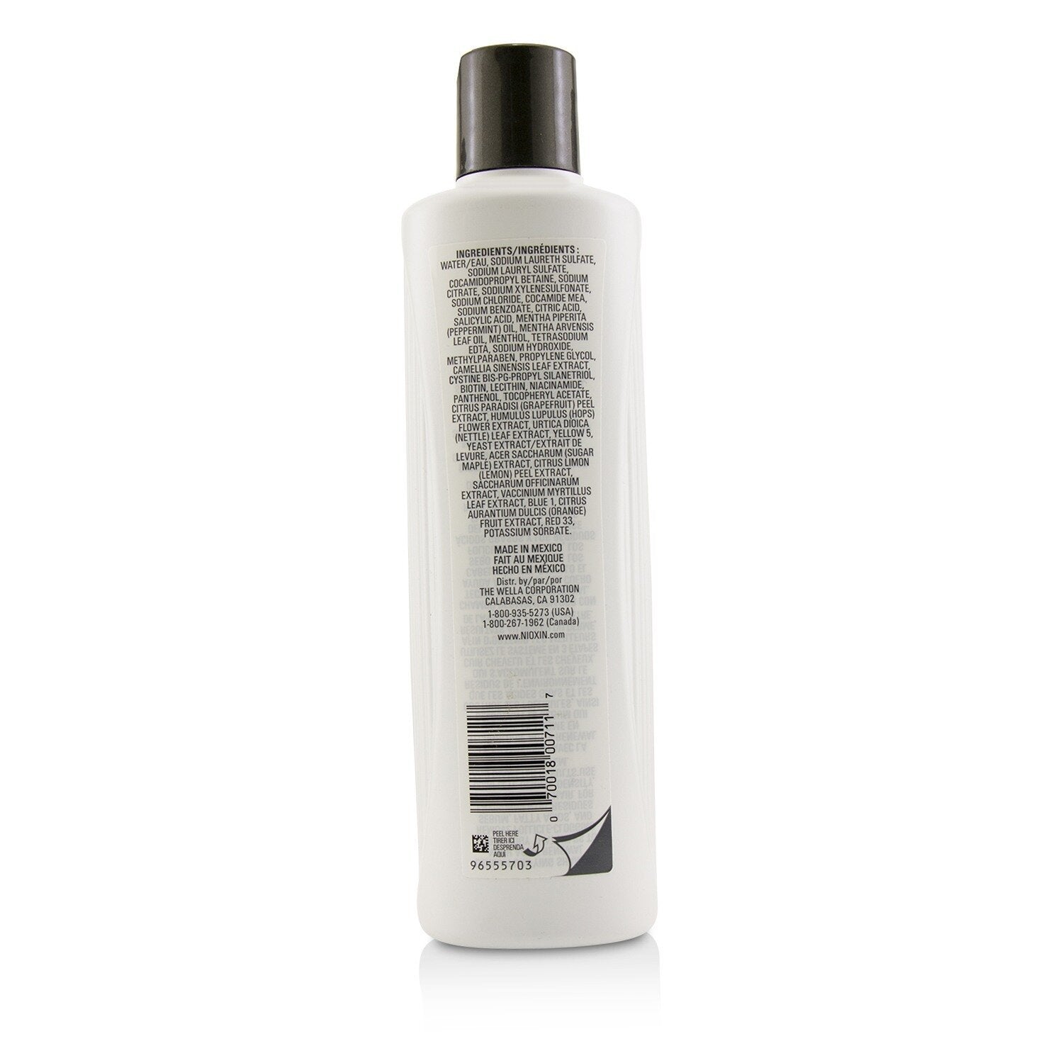 Nioxin Derma Purifying System 2 Cleanser Shampoo (Natural Hair, Progressed Thinn