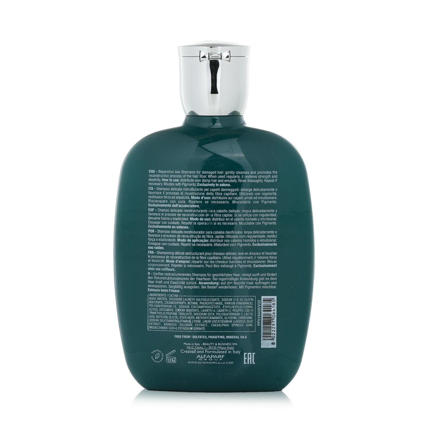 AlfaParf Semi Di Lino Reconstruction Reparative Low Shampoo (Damaged Hair) 250ml
