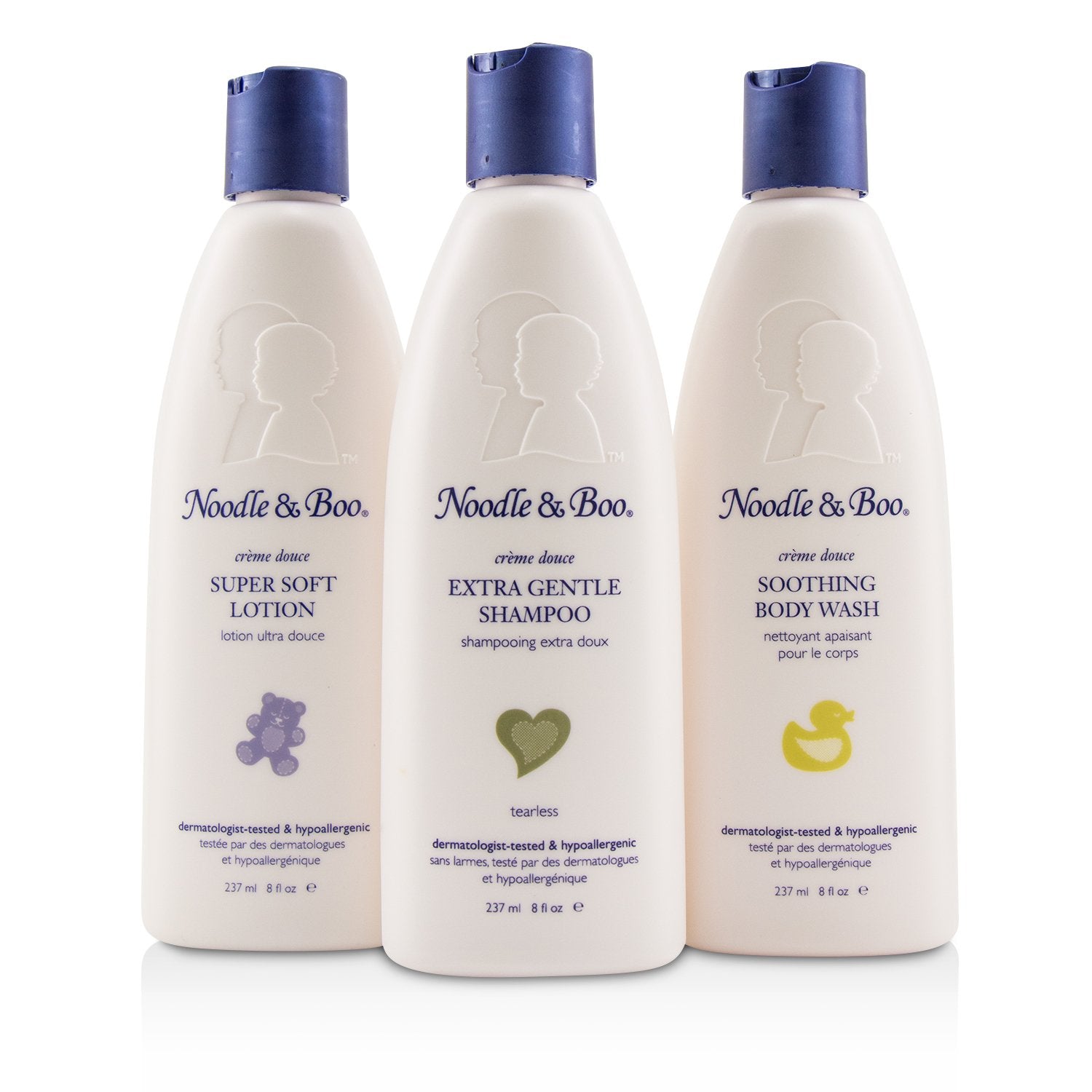 Noodle &amp; Boo Starter Gift Set: Extra Gentle Shampoo 237ml/8oz + Soothing Body Wa