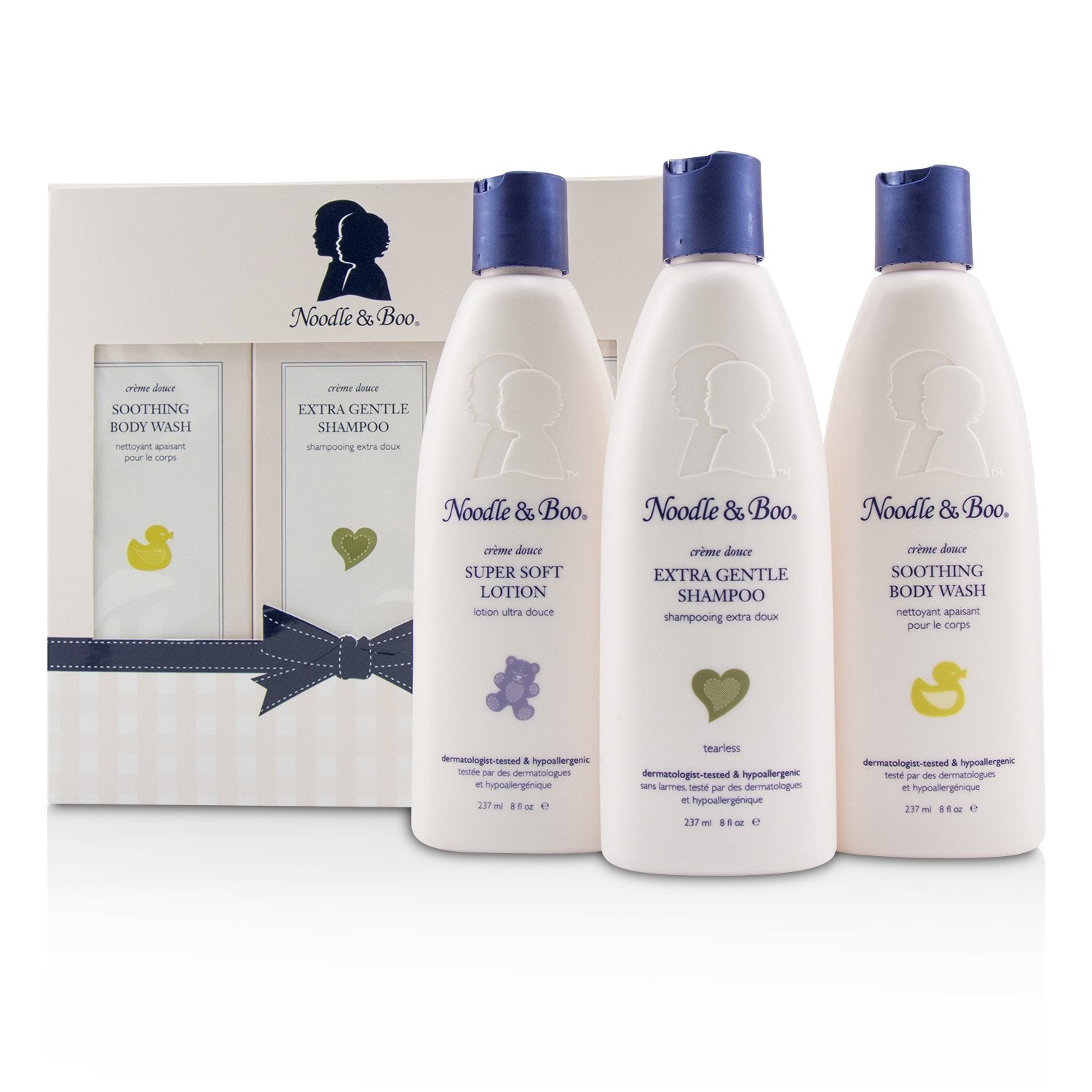 Noodle &amp; Boo Starter Gift Set: Extra Gentle Shampoo 237ml/8oz + Soothing Body Wa