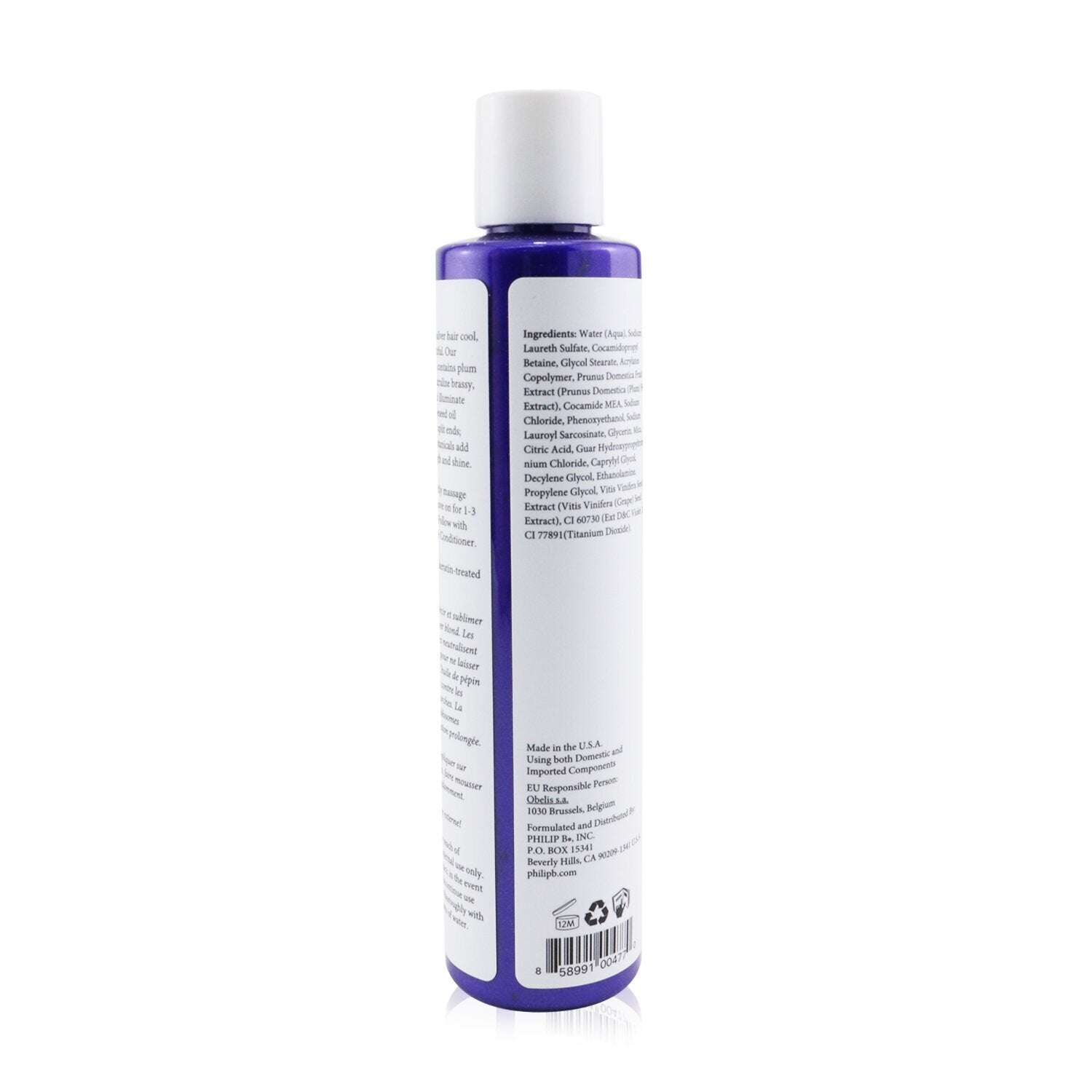 Philip B Icelandic Blonde Shampoo (Tone Correcting Brightening Eliminates Brassi