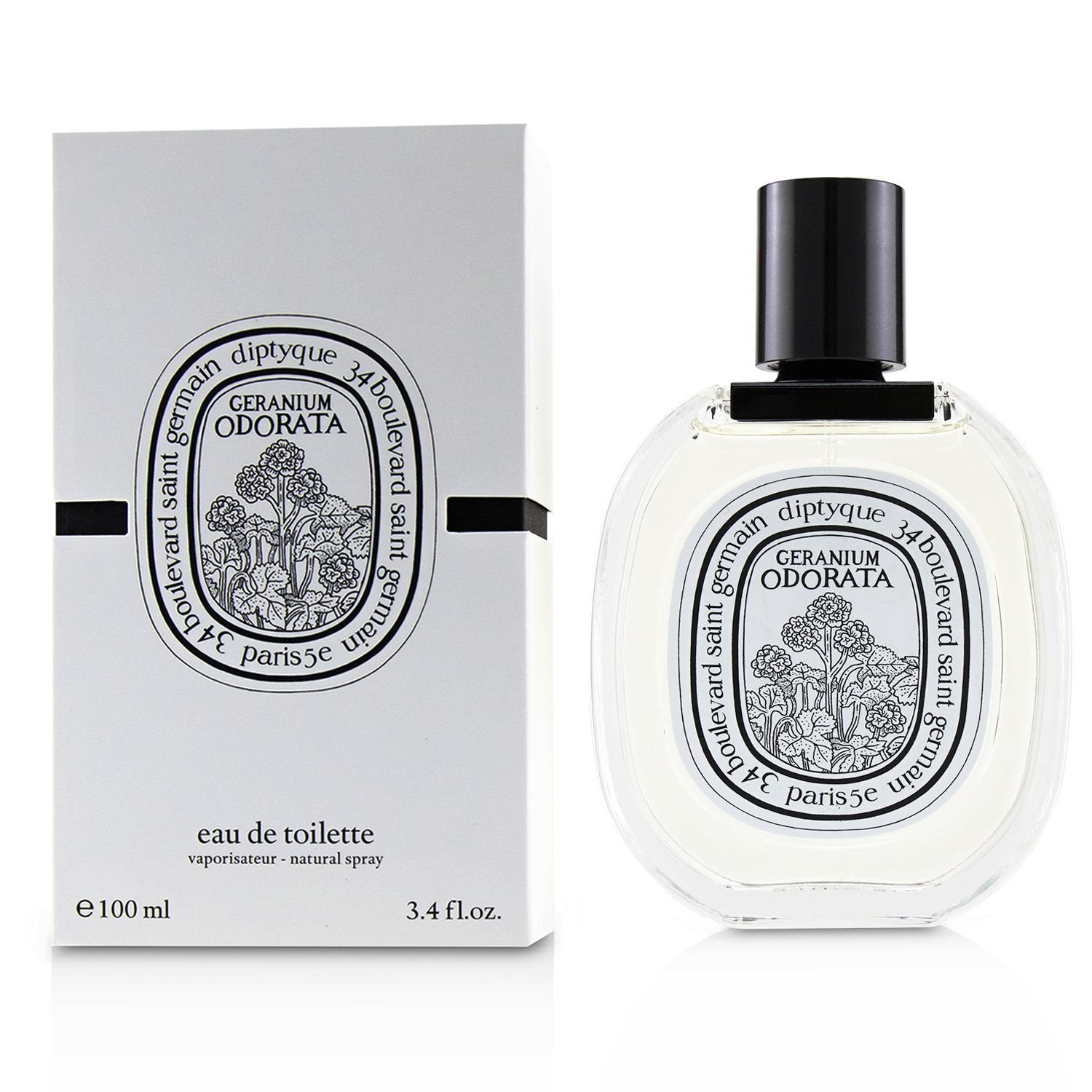 Diptyque Geranium Odorata Eau De Toilette Spray 100ml/3.4oz