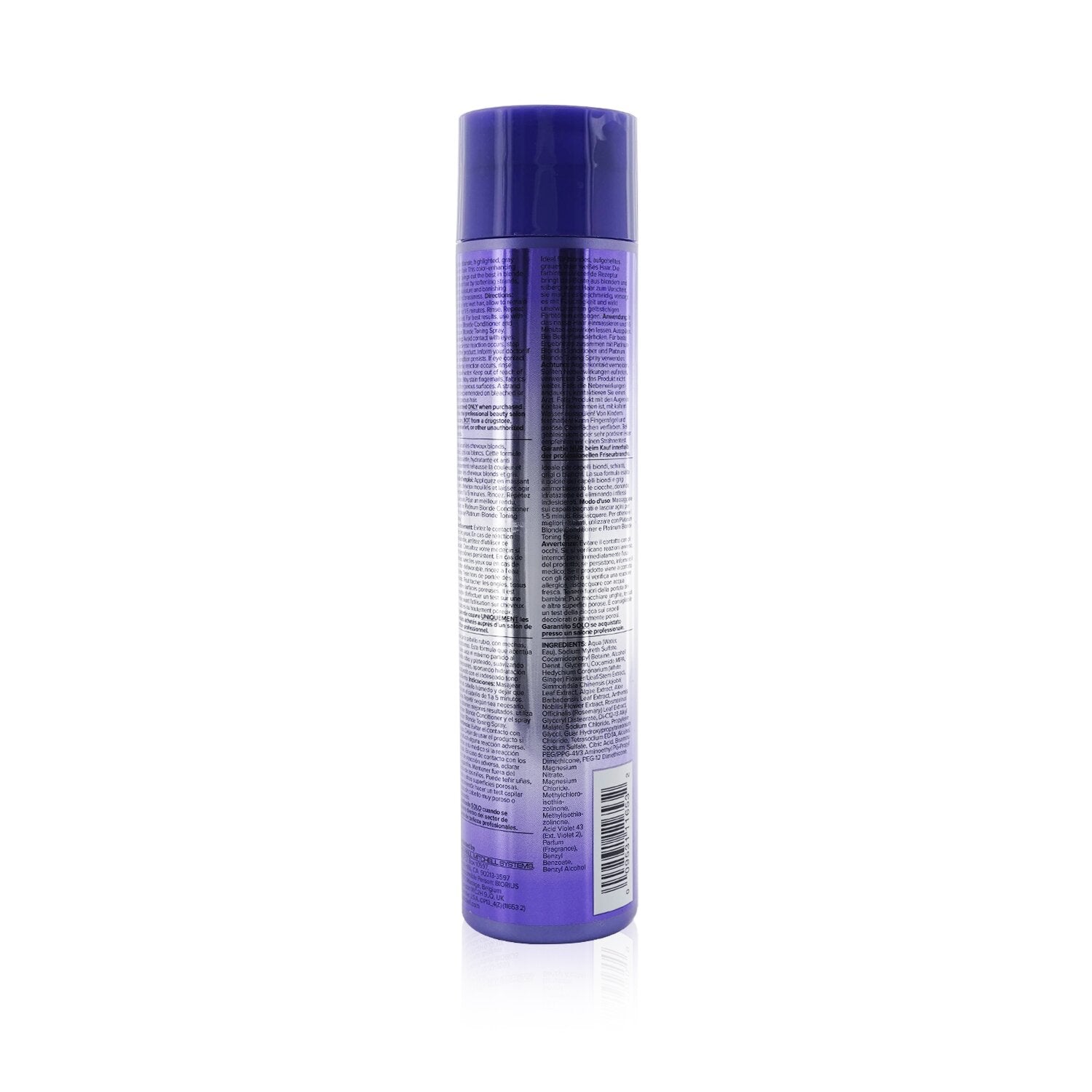Paul Mitchell Platinum Blonde Shampoo (Cools Brassiness - Eliminates Warmth) 300
