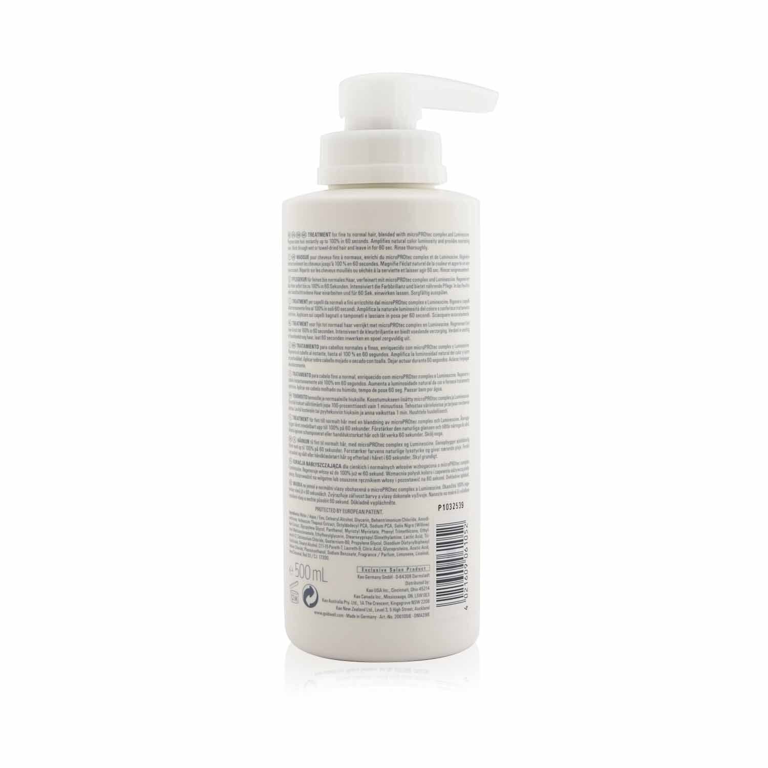 Goldwell Dual Senses Color 60SEC Treatment (Luminosity For Fine to Normal Hair)