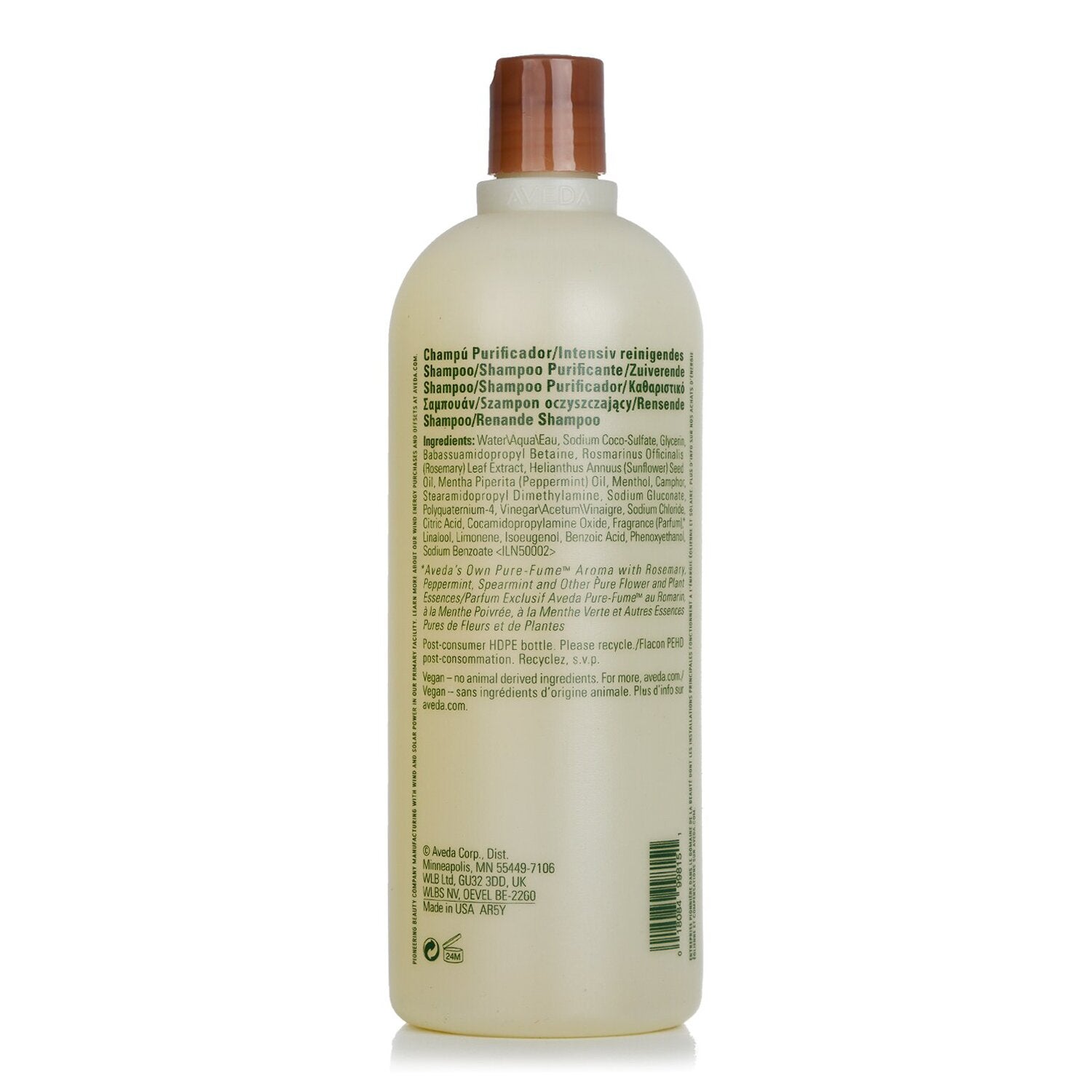 Aveda Rosemary Mint Purifying Shampoo  1000ml/33.8oz