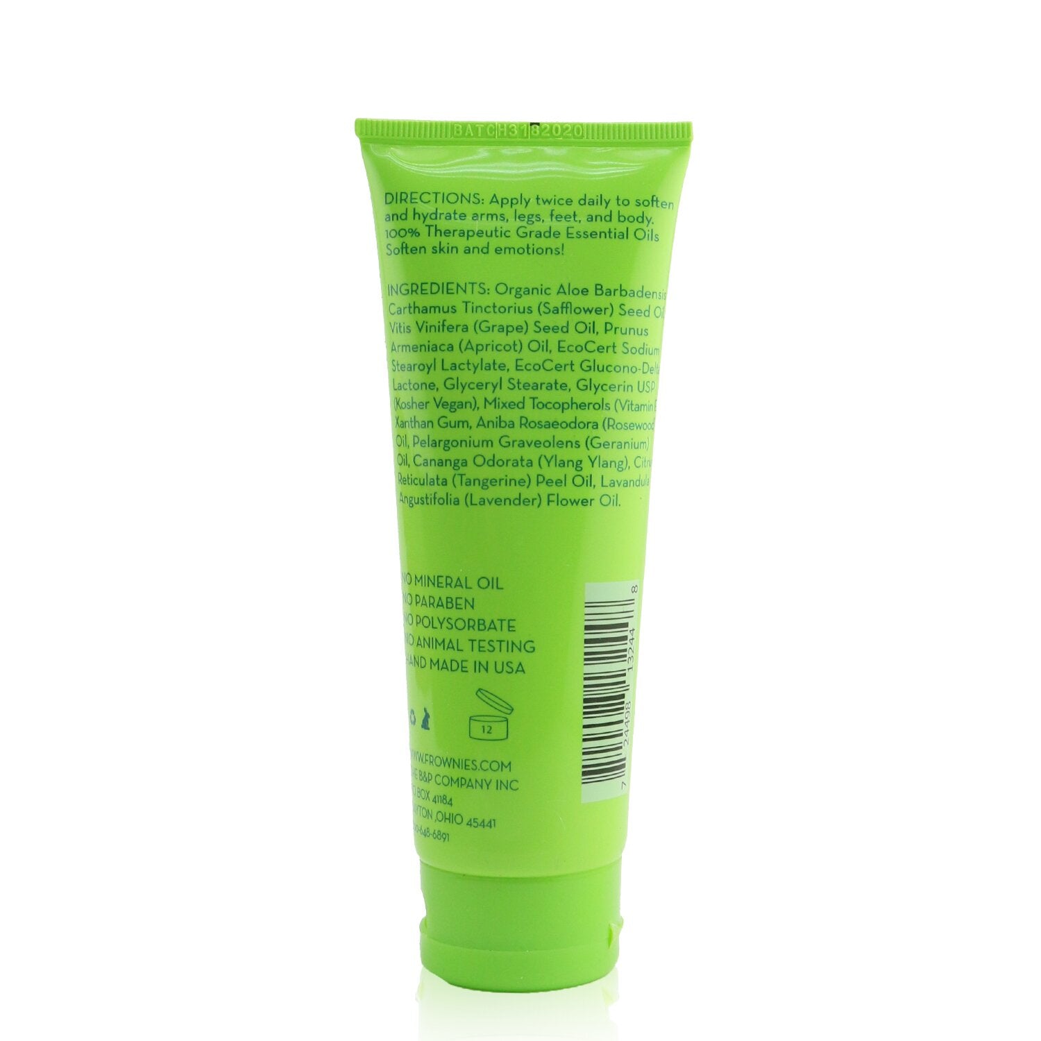 Frownies Aroma Therapy Moisturizer - Daily Body Lotion 118ml/4oz