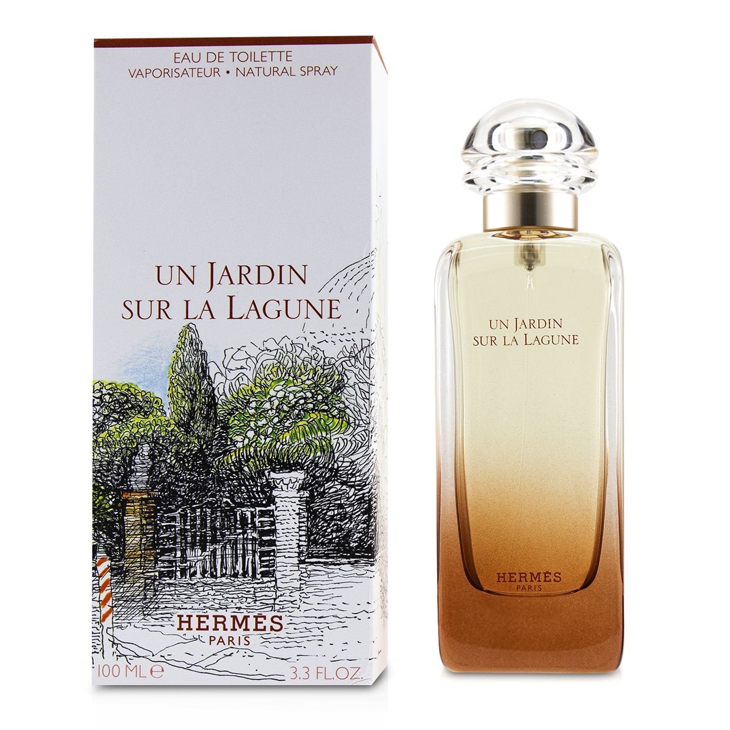 Hermes Un Jardin Sur La Lagune Eau De Toilette Spray 100ml/3.3oz
