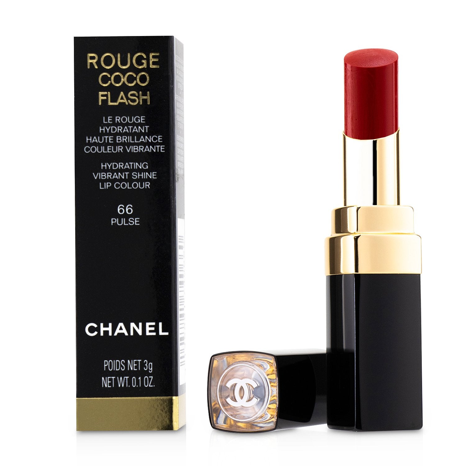 Chanel Rouge Coco Flash Hydrating Vibrant Shine Lip Colour - # 66 Pulse 3g/0.1oz