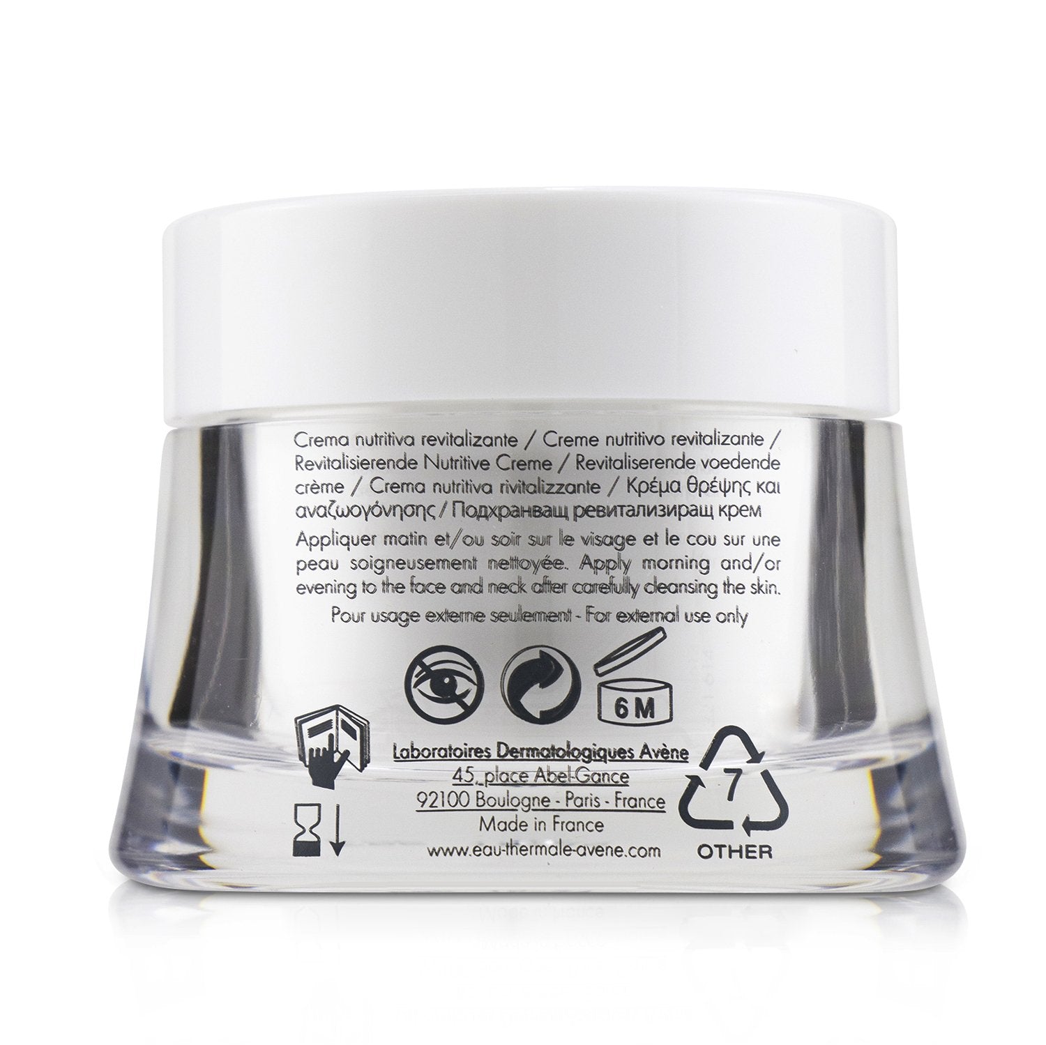 Avene Revitalizing Nourishing Cream - For Dry Sensitive Skin 50ml/1.6oz