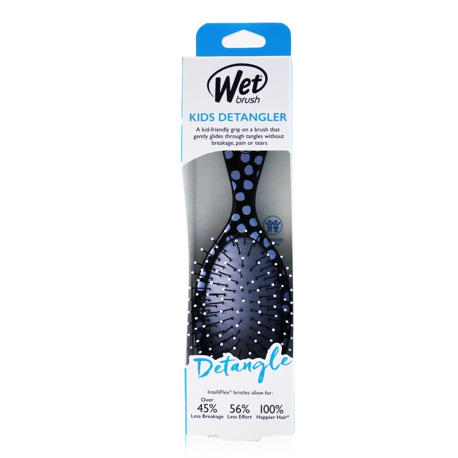Wet Brush Kid's Detangler - # Polka Dot 1pc