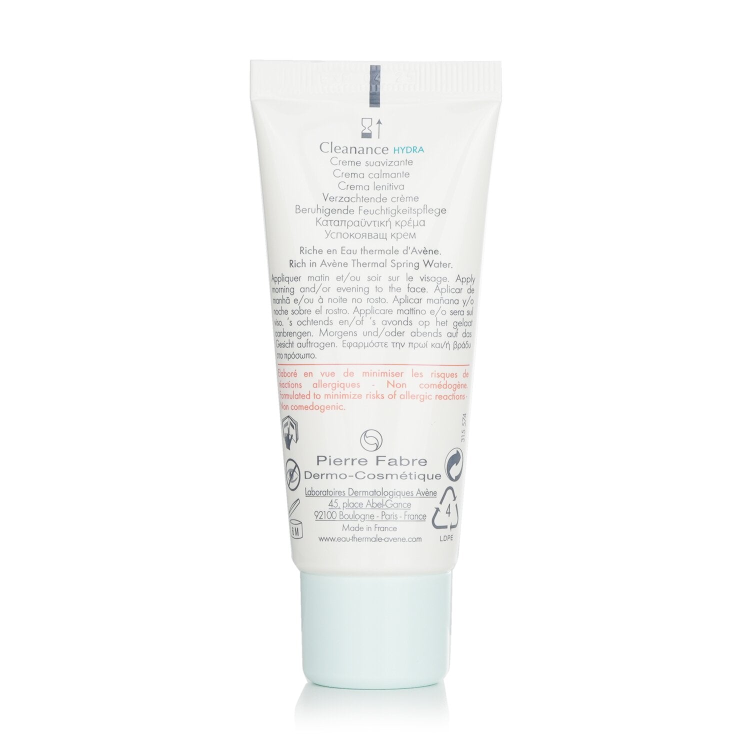 Avene Cleanance HYDRA Soothing Cream  40ml/1.3oz