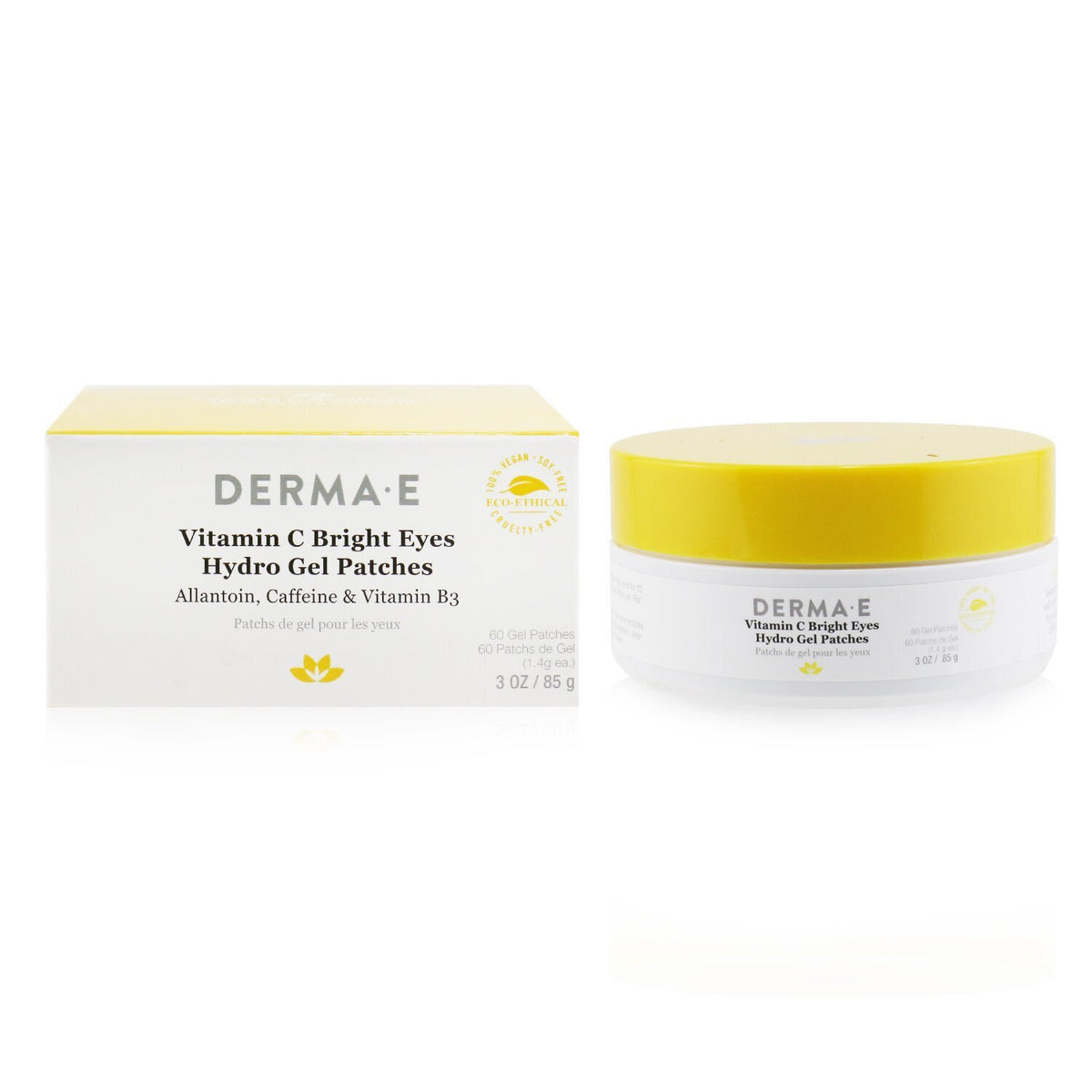Derma E Vitamin C Bright Eyes Hydro Gel Patches  60patches