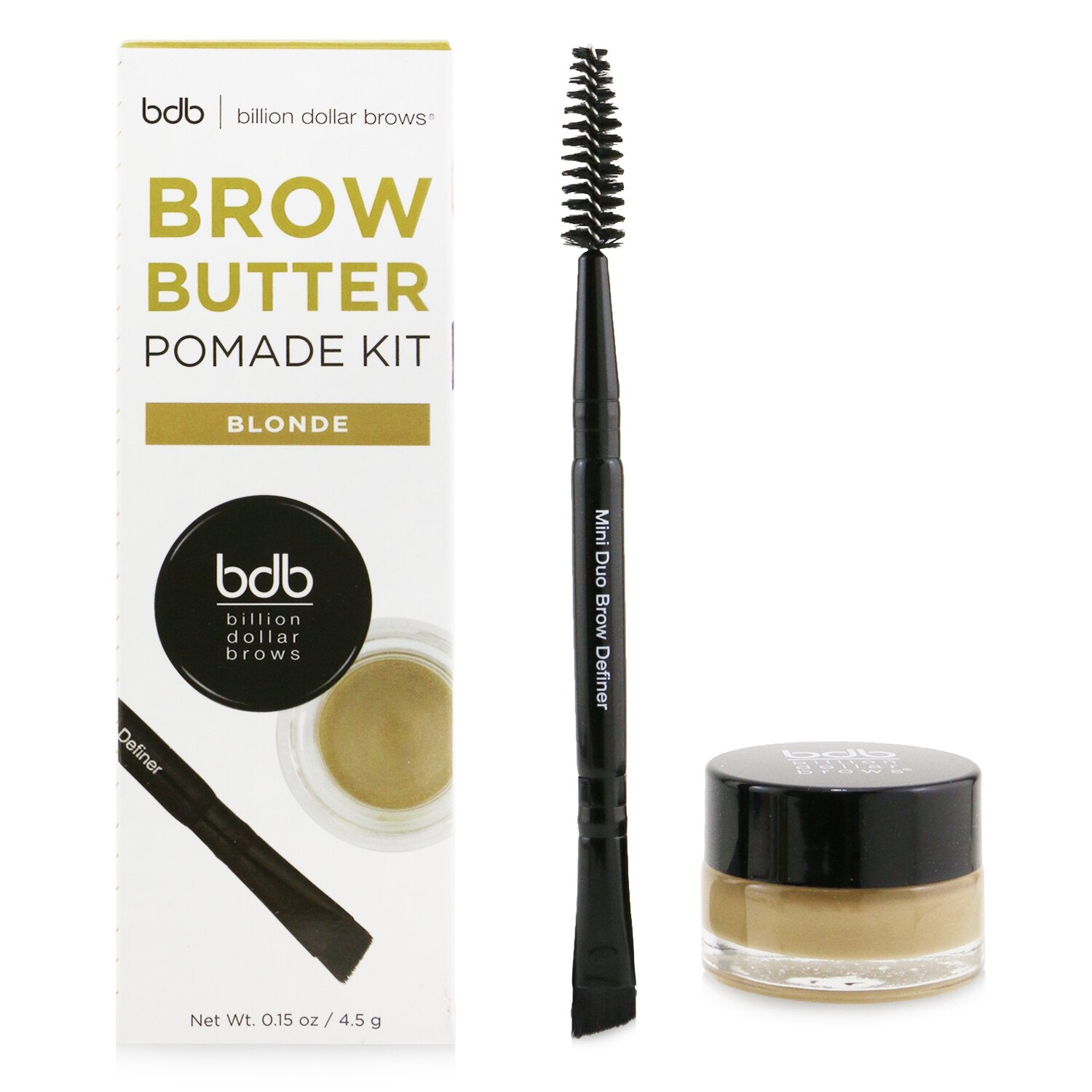 Billion Dollar Brows Brow Butter Pomade Kit: Brow Butter Pomade + Mini Duo Brow