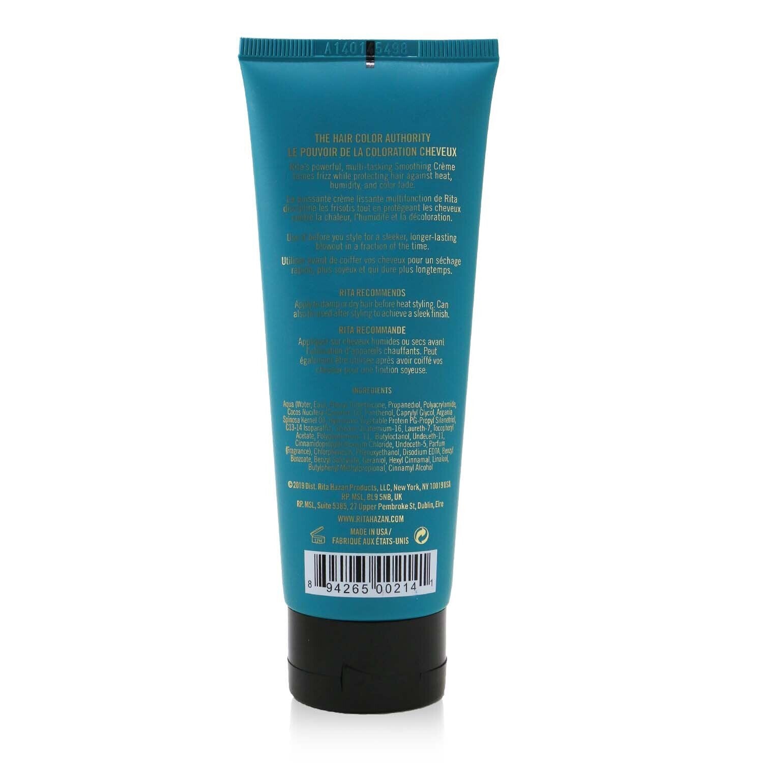 Rita Hazan Smoothing Crčme (For Frizz Free Blowouts) 100ml/3.4oz