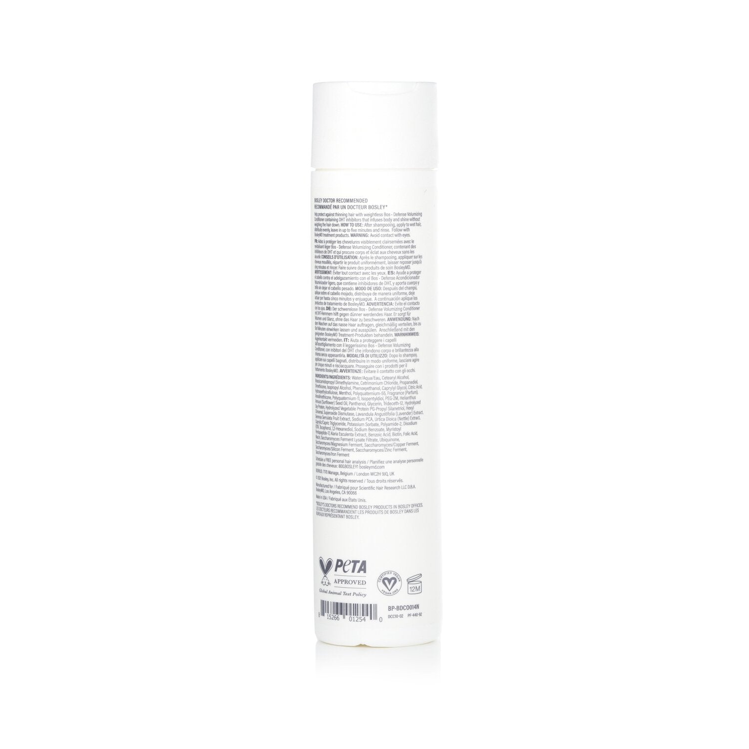 Bosley BosleyMD BosDefense Color Safe Volumizing Conditioner 300ml/10.1oz