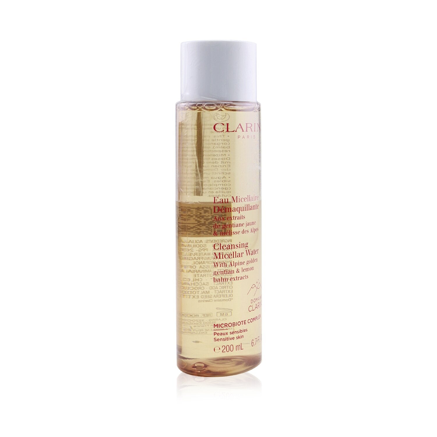 Clarins Cleansing Micellar Water with Alpine Golden Gentian & Lemon Balm Extract