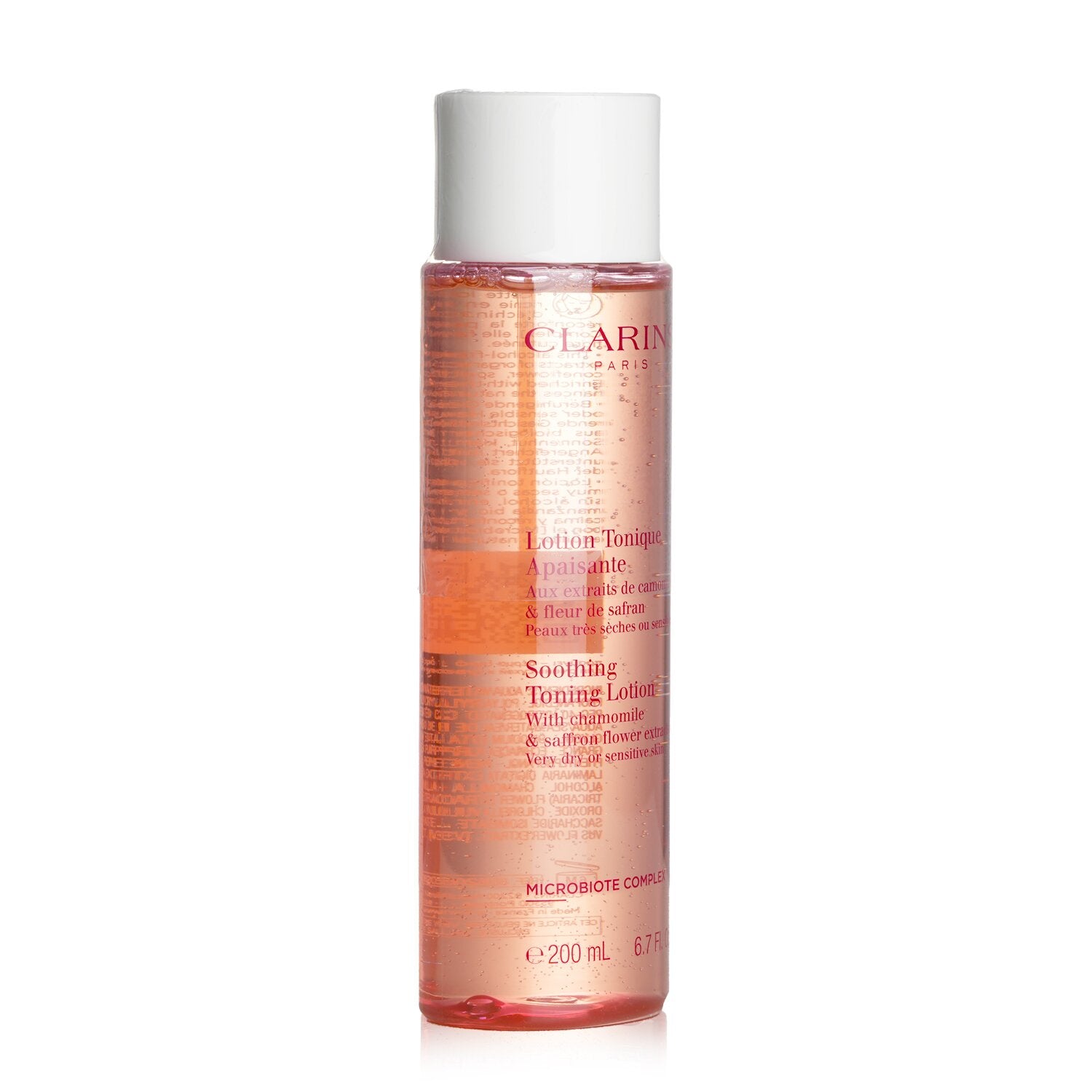 Clarins Soothing Toning Lotion with Chamomile & Saffron Flower Extracts - Very D