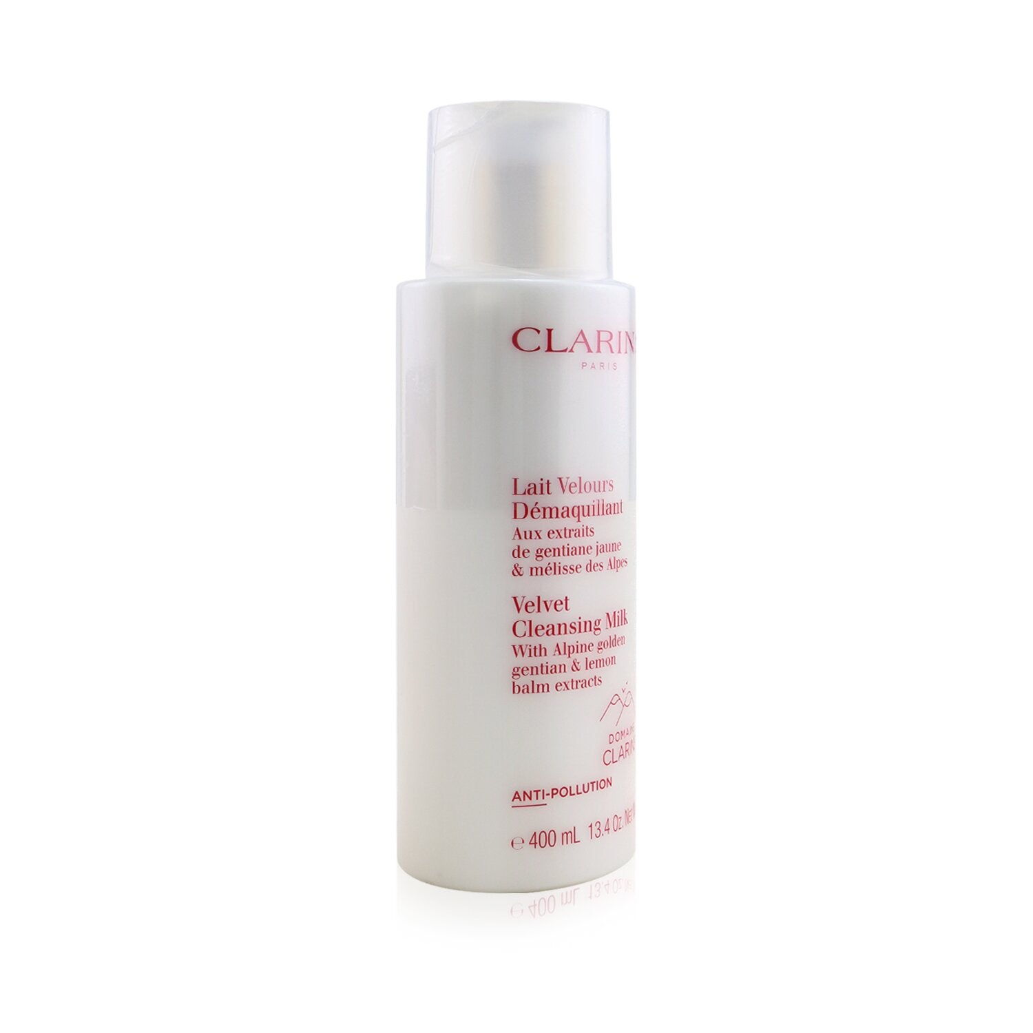 Clarins Velvet Cleansing Milk with Alpine Golden Gentian &amp; Lemon Balm Extracts 4