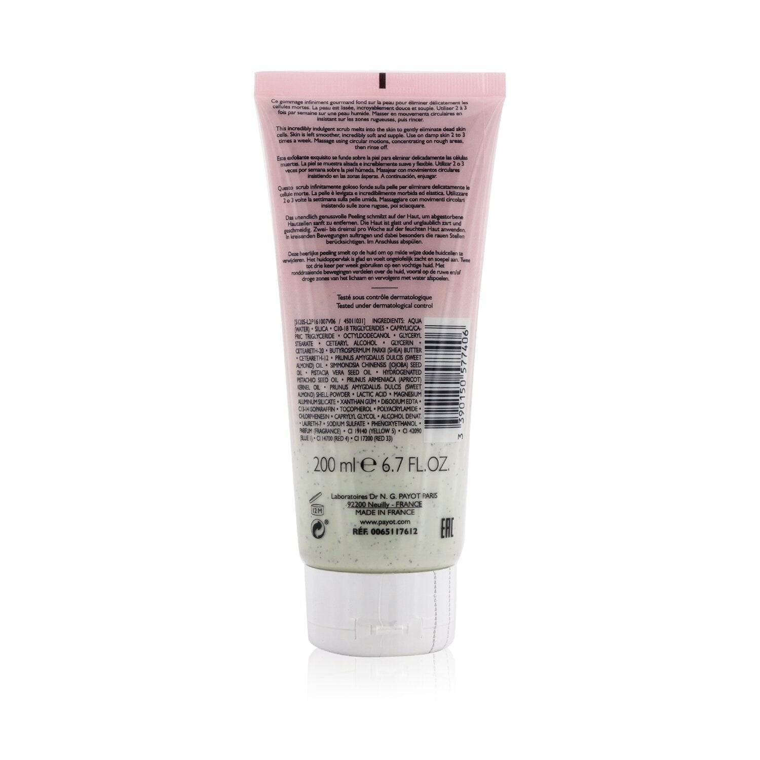 Payot Rituel Corps Exfoliating Melt-In Cream With Almond Shells 200ml/6.7oz