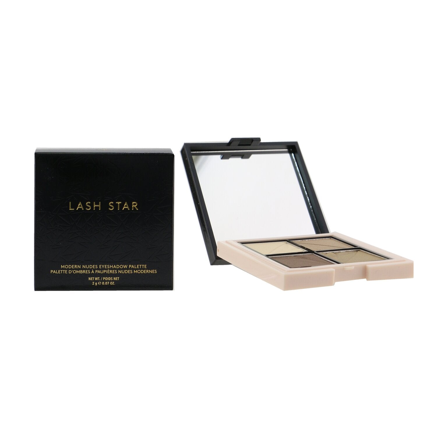 Lash Star Modern Nudes Quad Eyeshadow Palette - # 1 Flesh Tones 2g/0.07oz