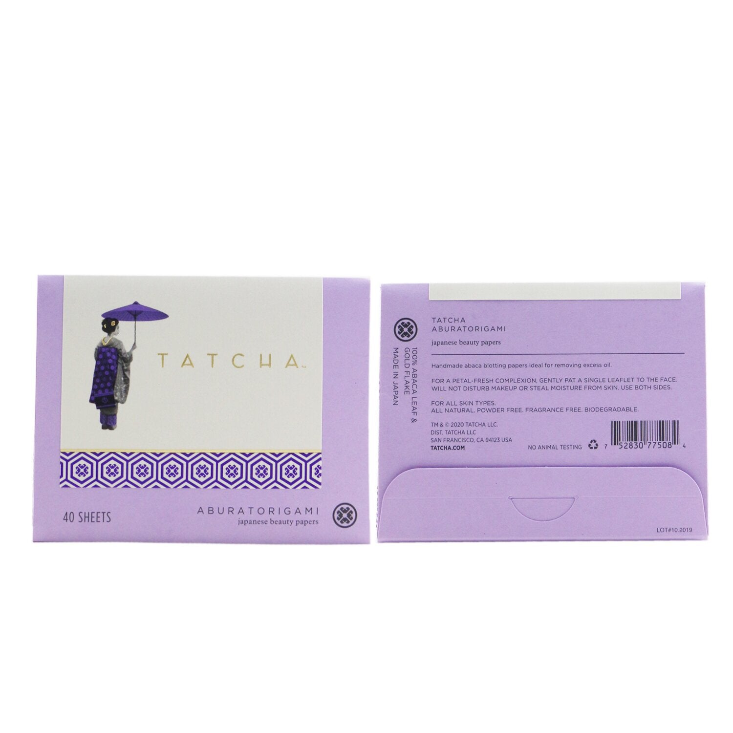 Tatcha Aburatorigami Japanese Blotting Papers 40sheets