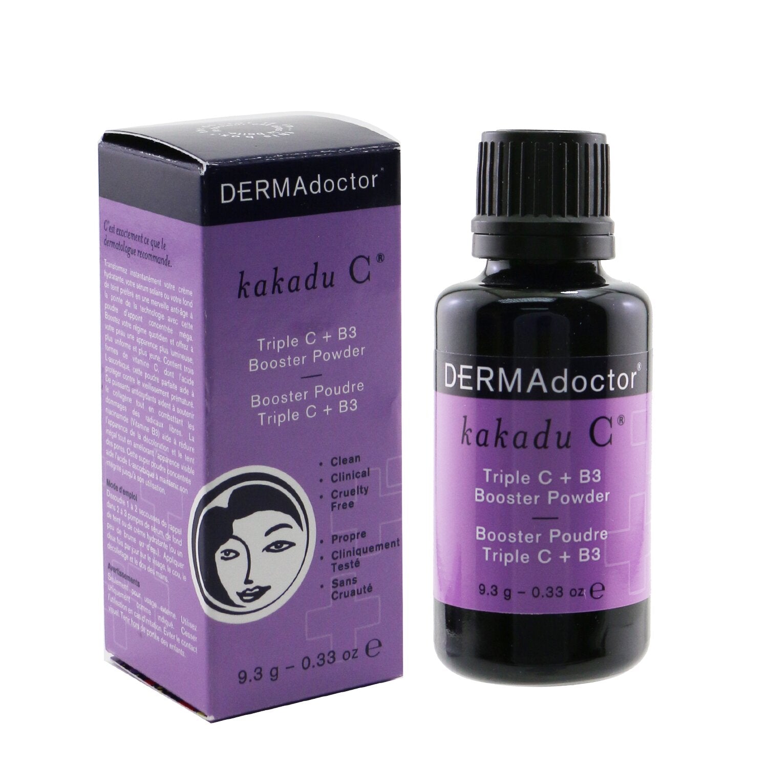 DERMAdoctor Kakadu C Triple C + B3 Booster Powder 9.3g/0.33oz