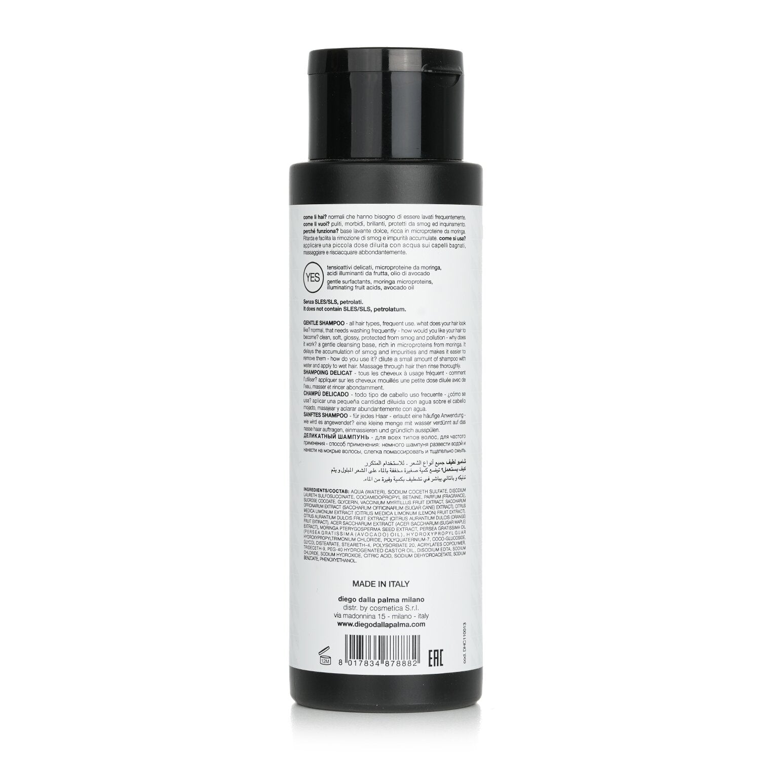 Diego Dalla Palma Milano Ognidi Gentle Shampoo (For All Hair Types) 400ml//13.5o