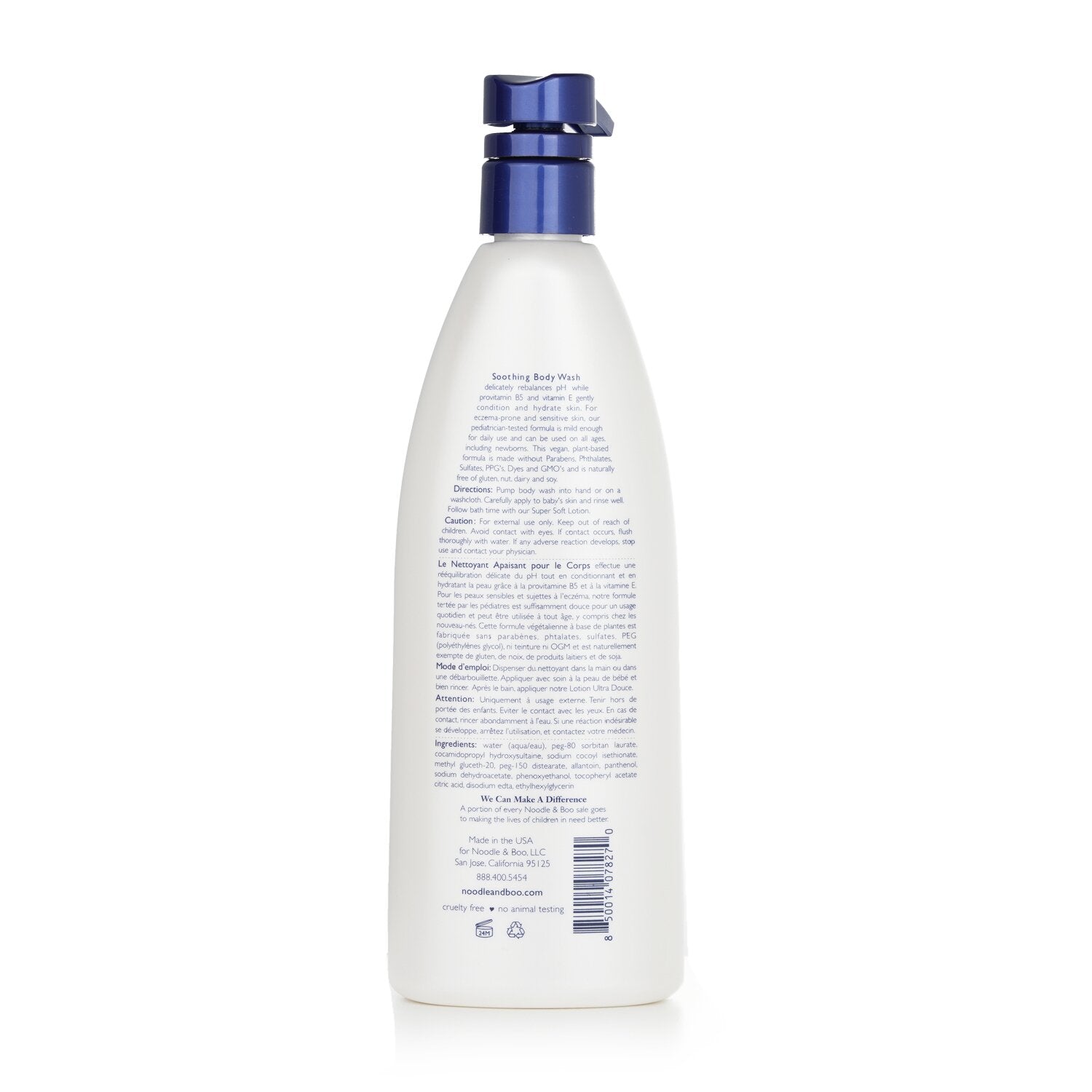 Noodle &amp; Boo Soothing Body Wash - Fragrance Free